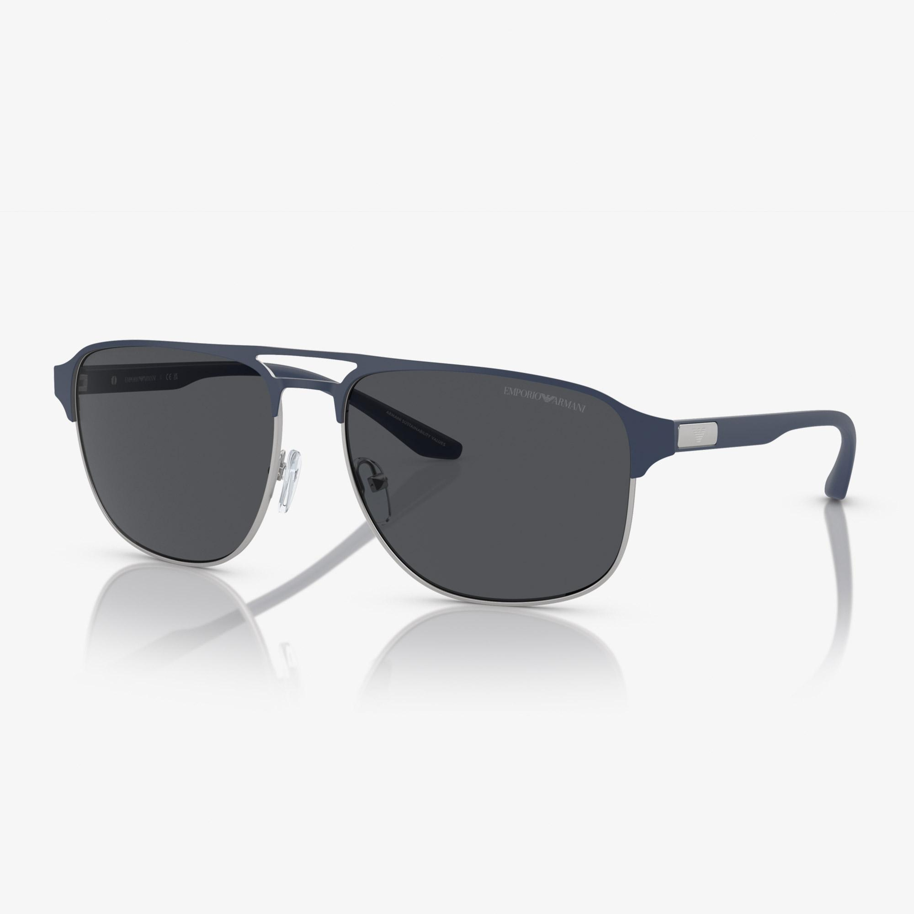 Emporio Armani EA2144 Erkek Lacivert Güneş Gözlüğü