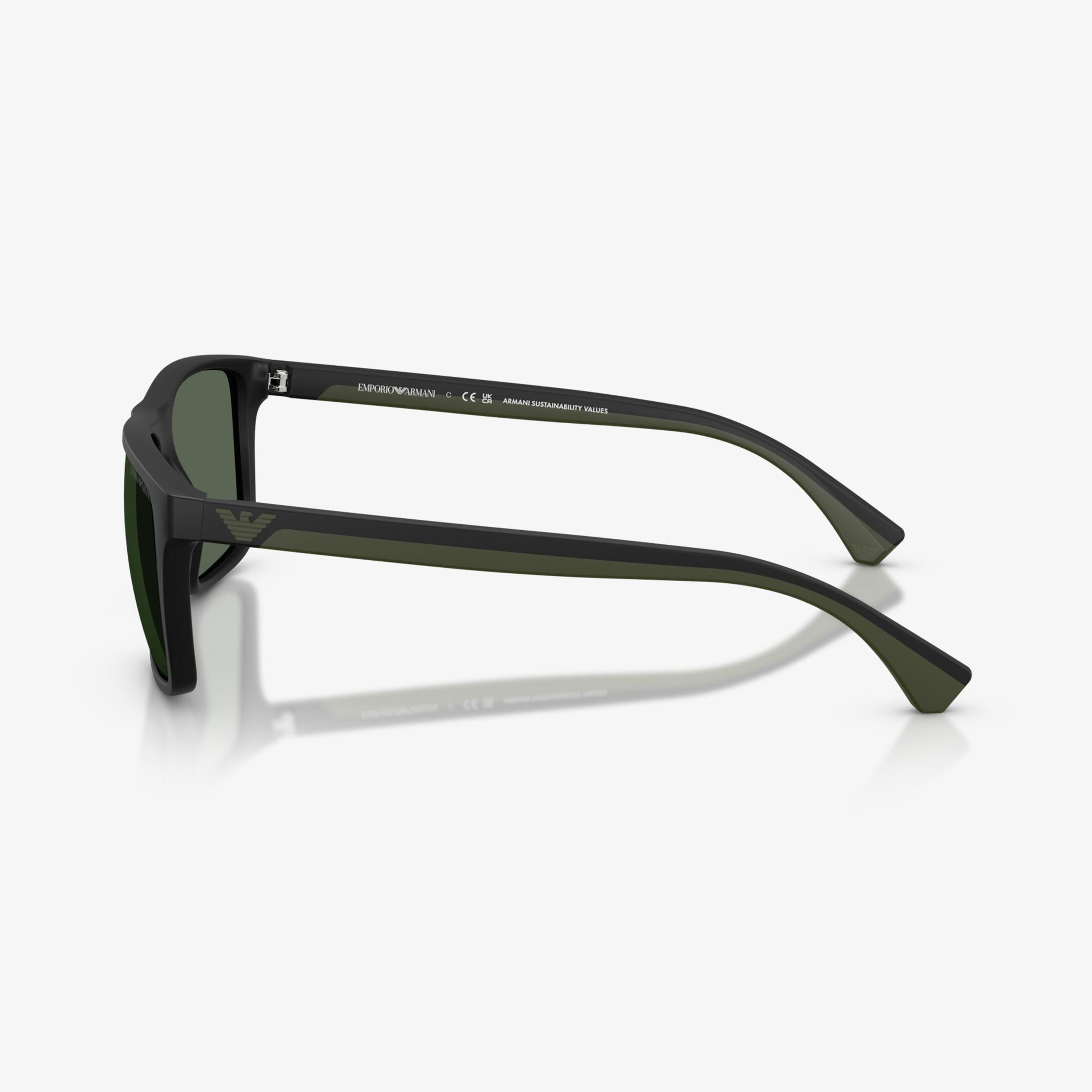 Emporio Armani EA4033 Erkek Siyah Güneş Gözlüğü