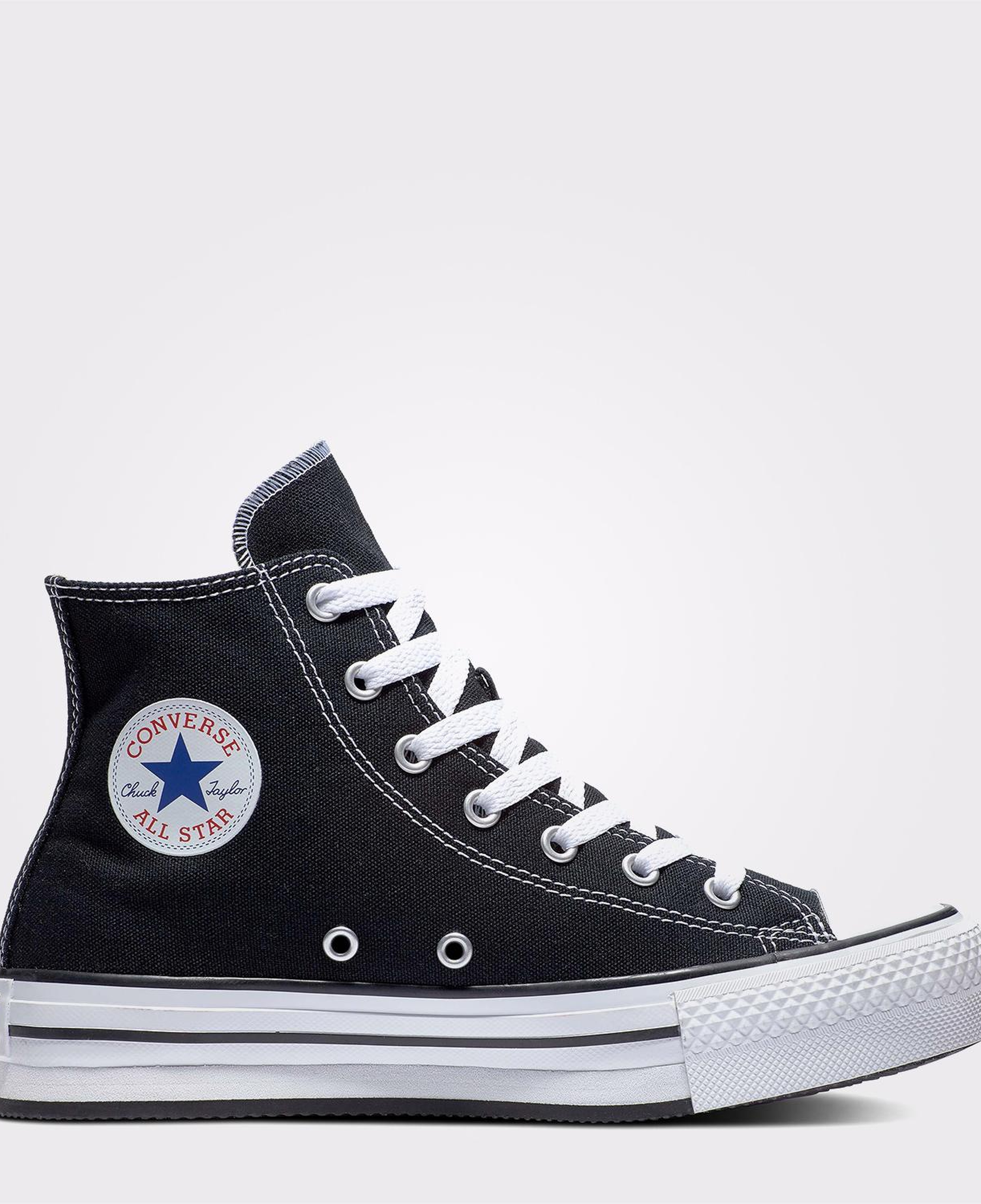 Converse Chuck Taylor All Star Eva Lift Genç Siyah Platform Sneaker