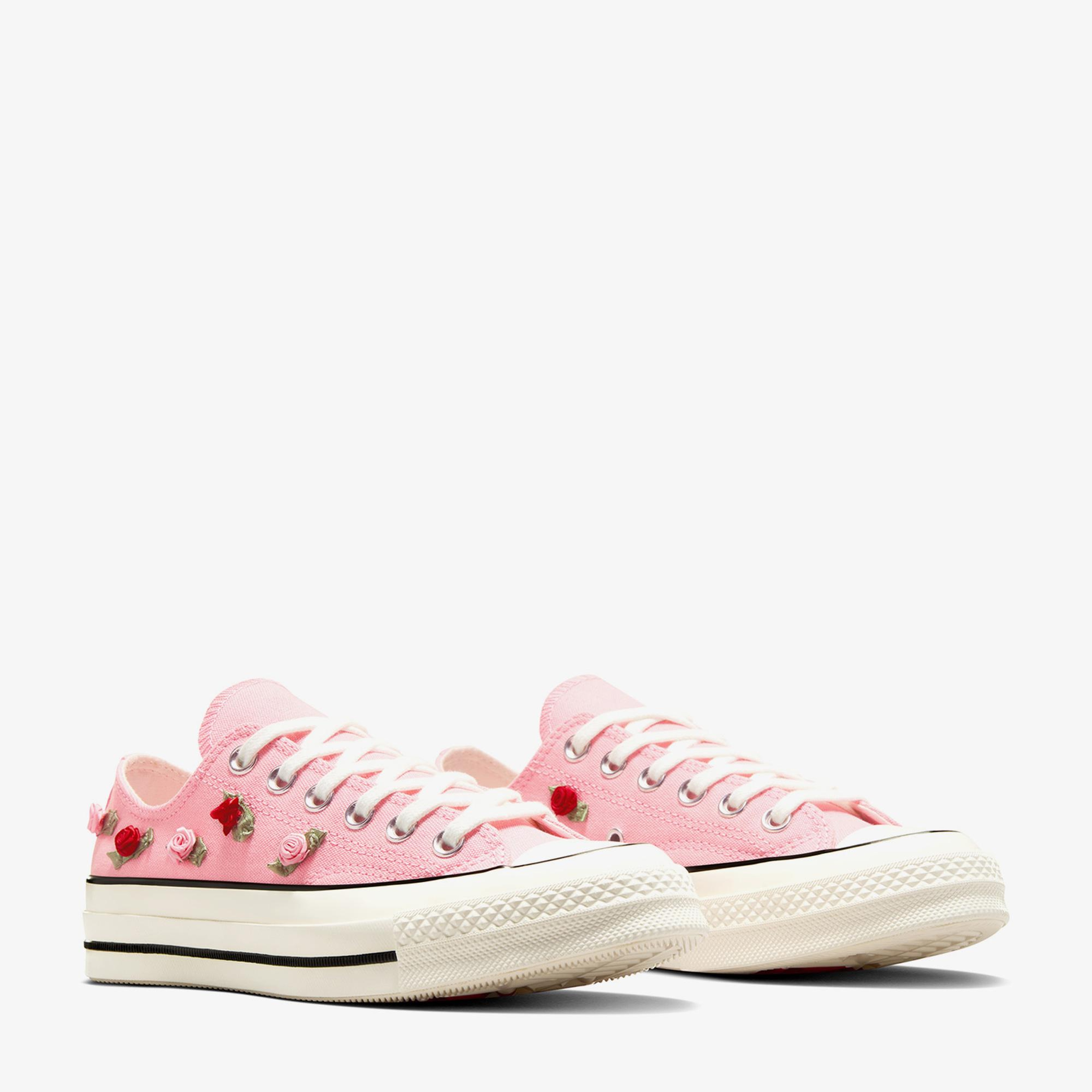 Converse Chuck 70 Roses Unisex Pembe Sneaker
