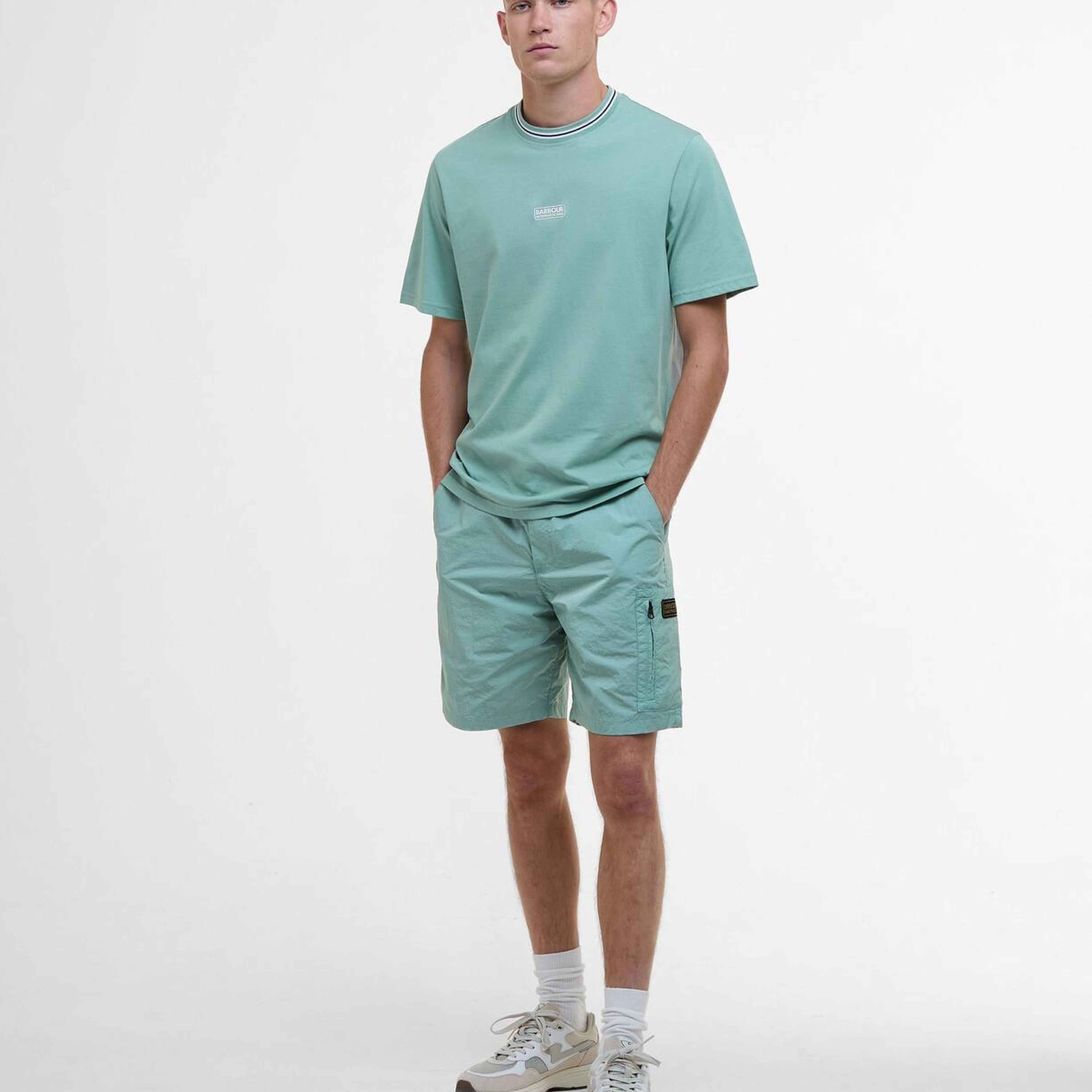 B.Intl Logo Tipped T-Shirt