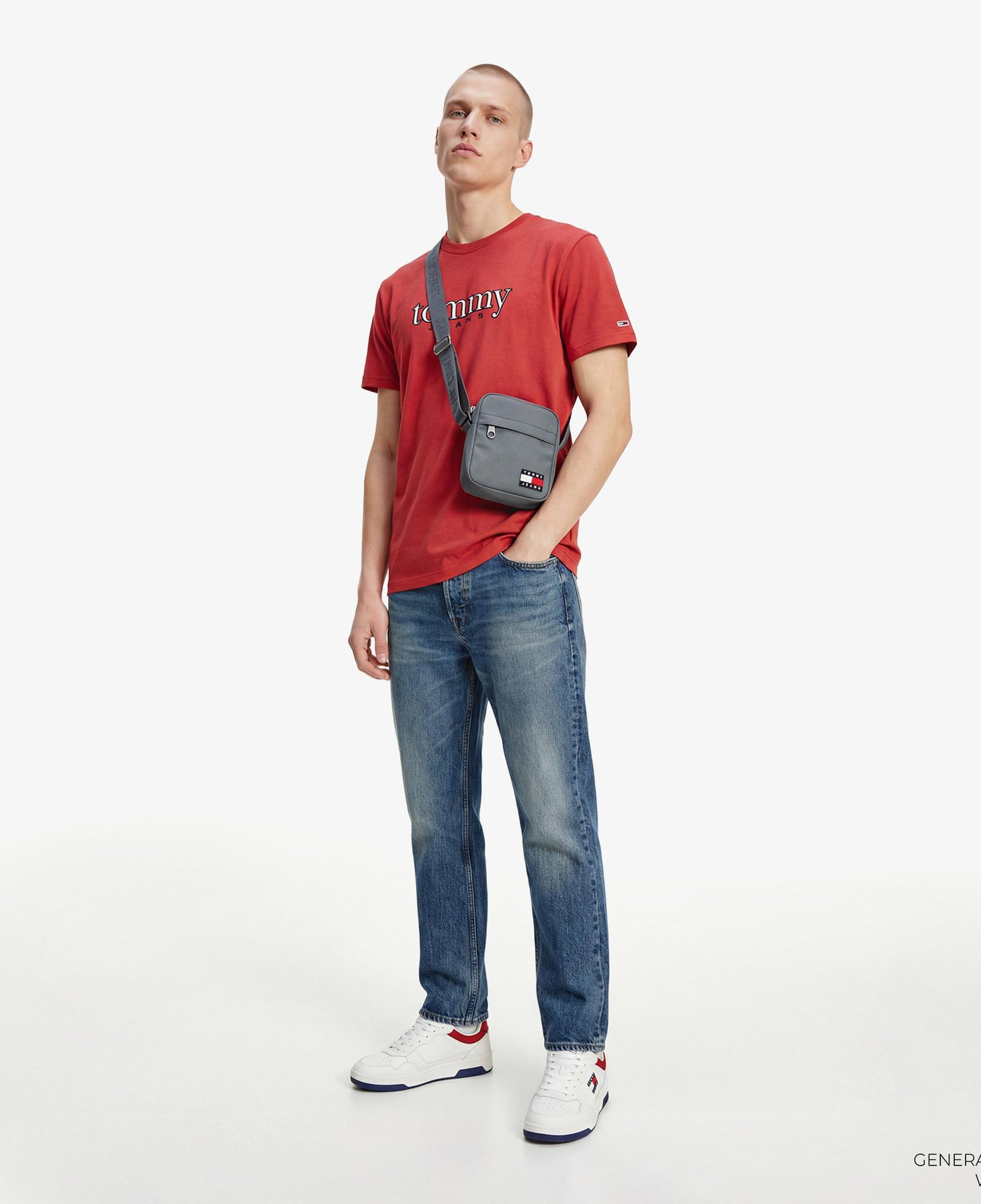 Tommy Hilfiger Dna Graphics Erkek Kırmızı T-Shirt