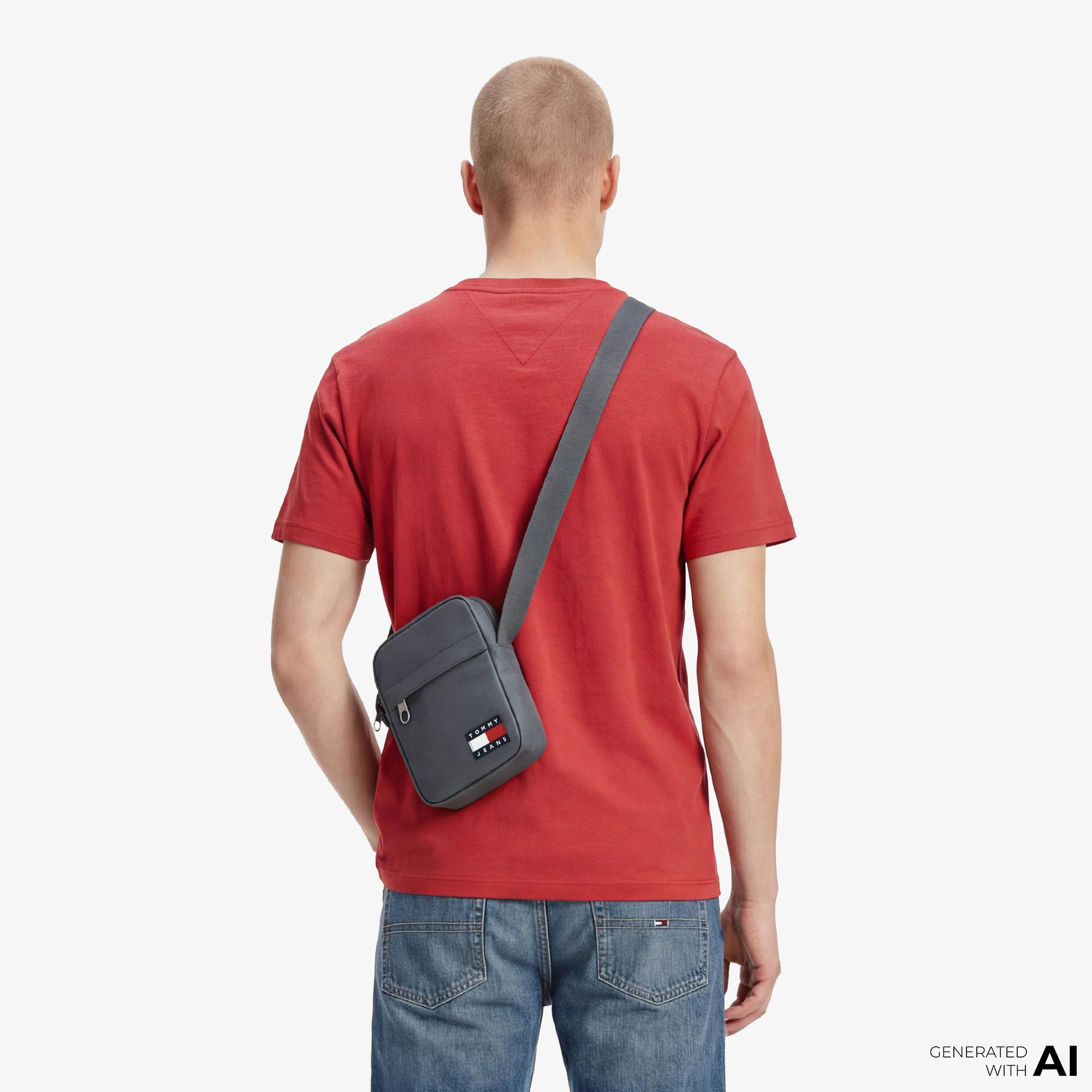 Tommy Hilfiger Dna Graphics Erkek Kırmızı T-Shirt