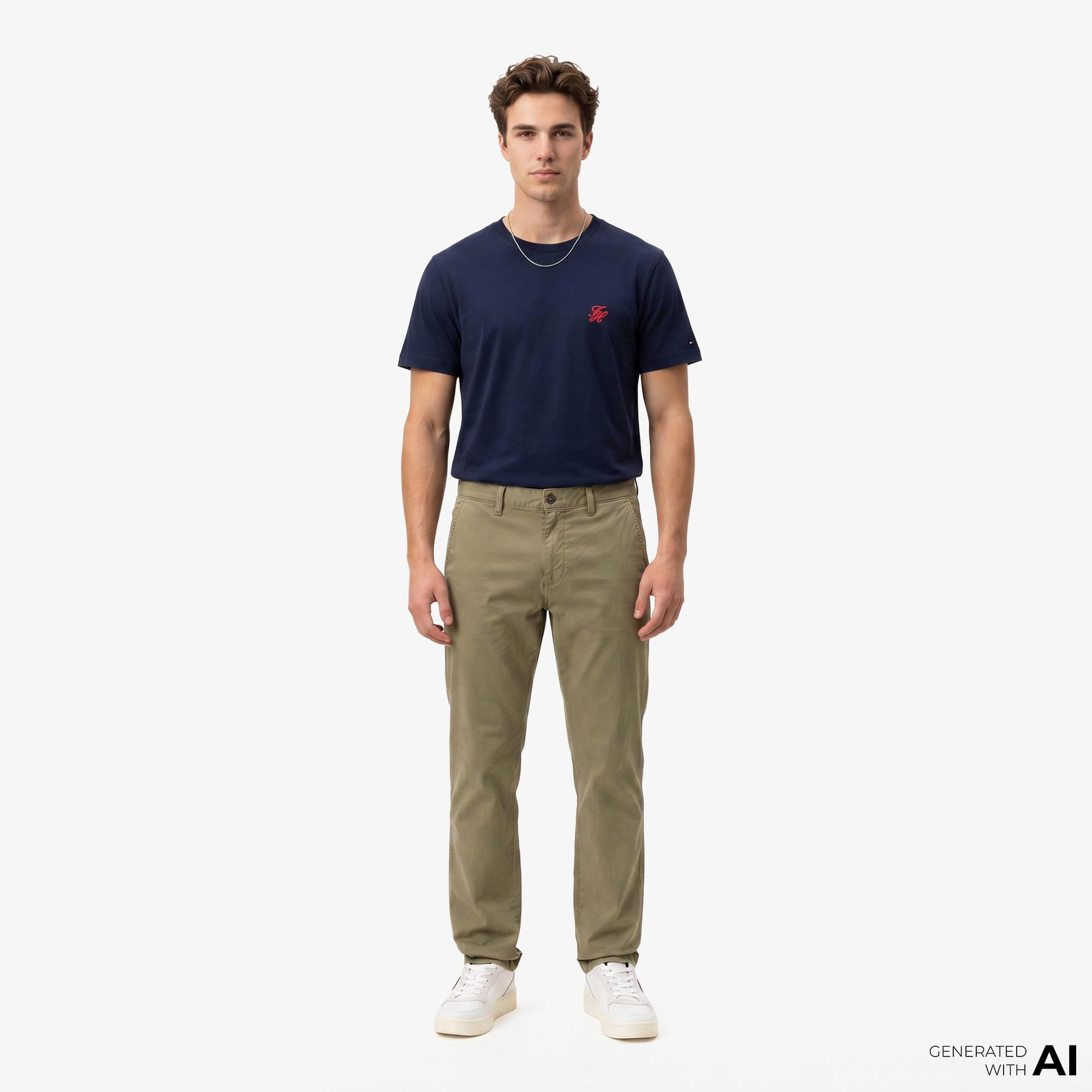 Tommy Hilfiger Swimshop Erkek Lacivert T-Shirt