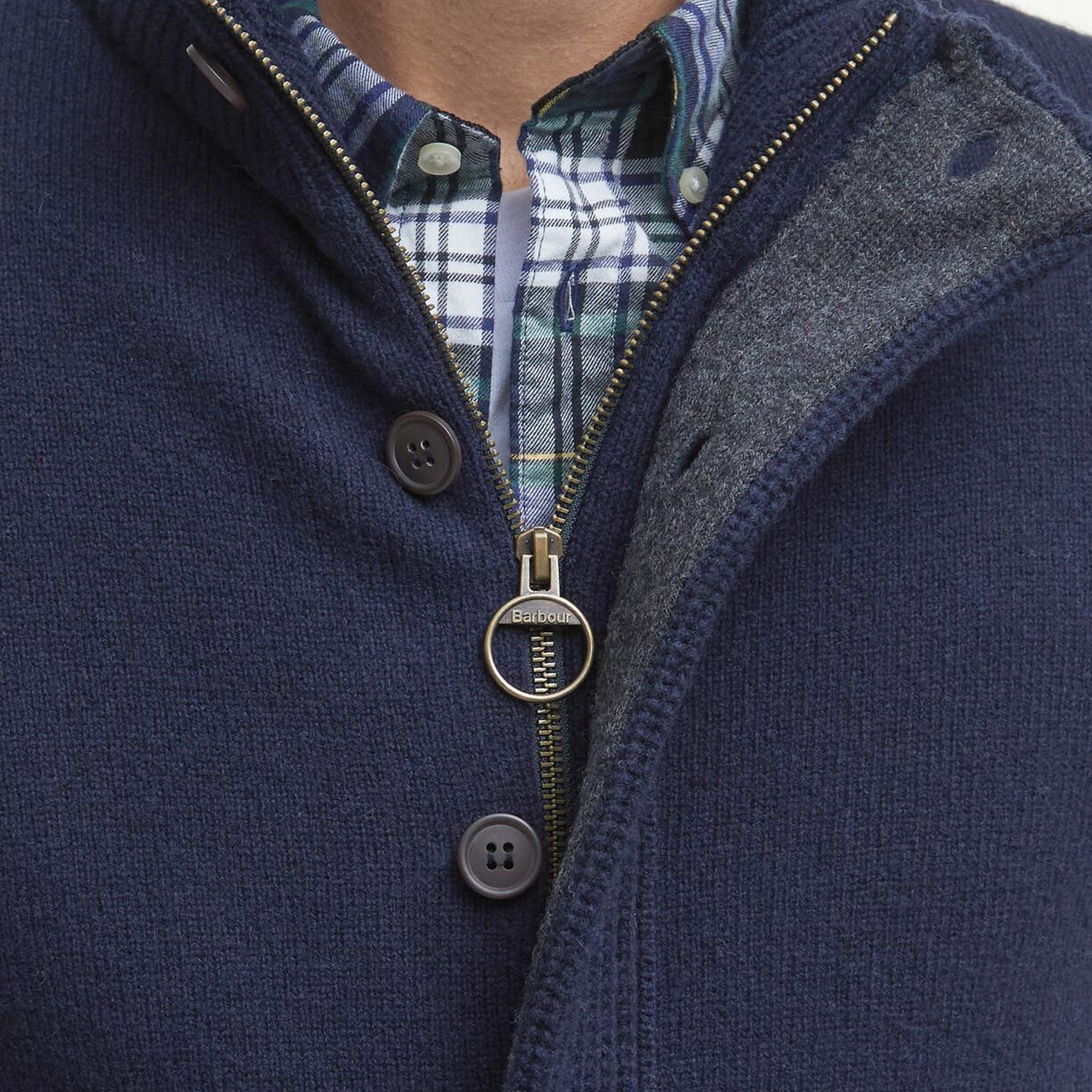 Barbour Patch Zip Through Hırka