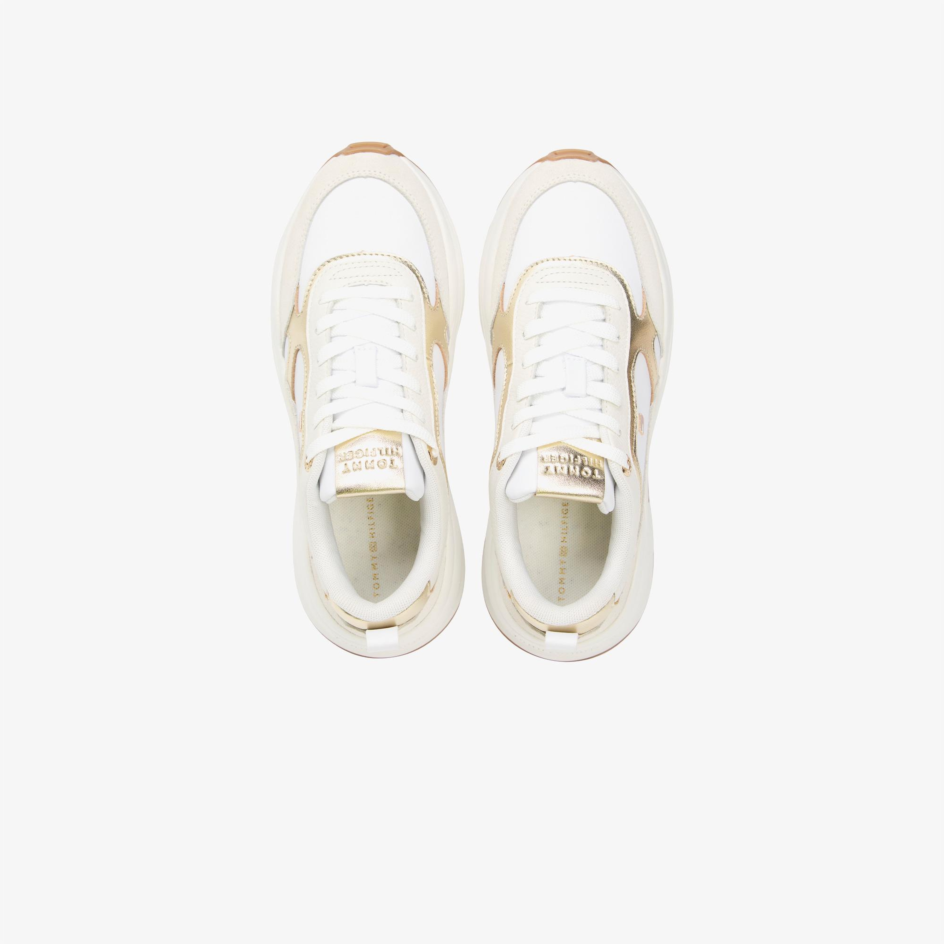 Tommy Hilfiger Ines Kadın Altın Sneaker