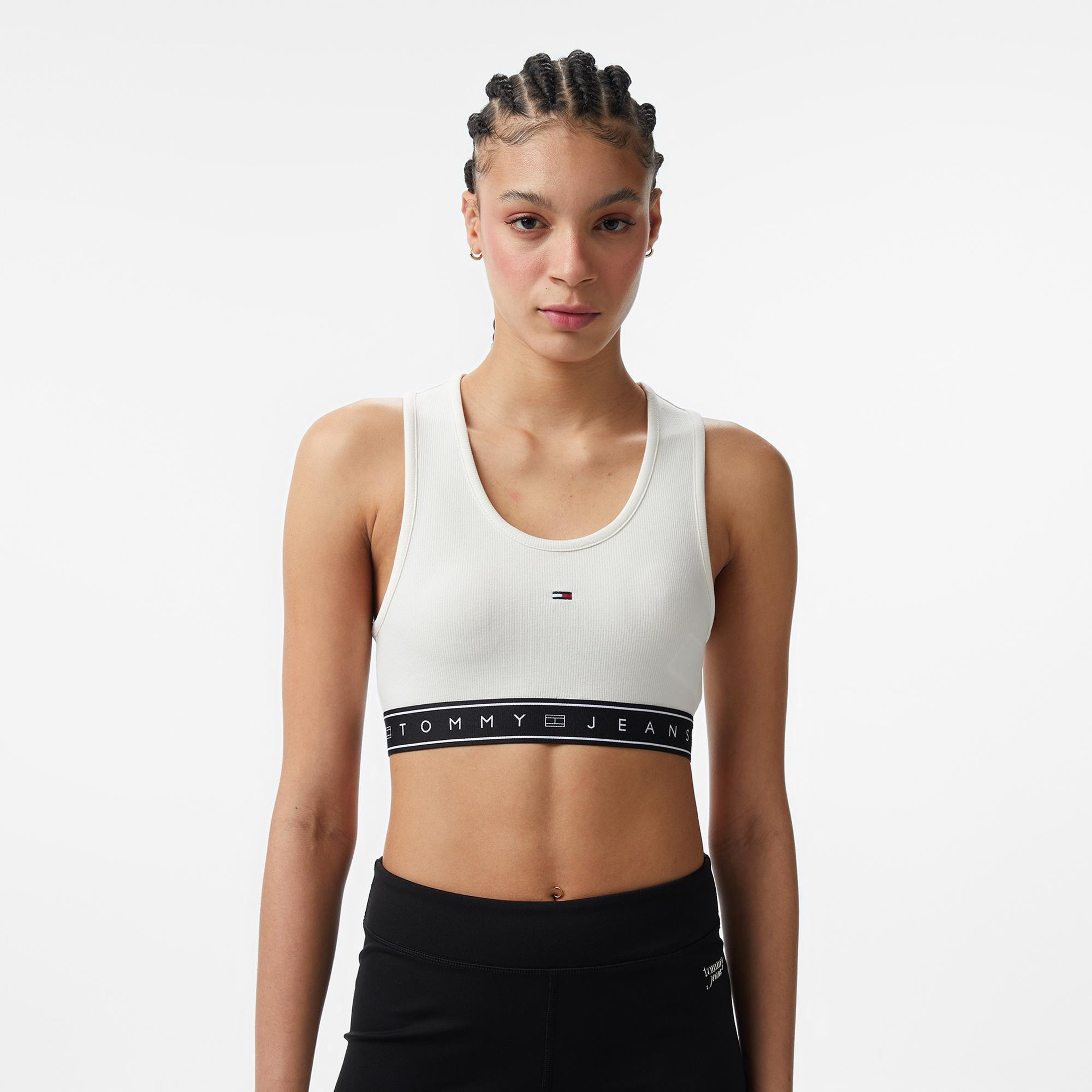 Tommy Hilfiger D3 Kadın Beyaz Spor Sütyeni