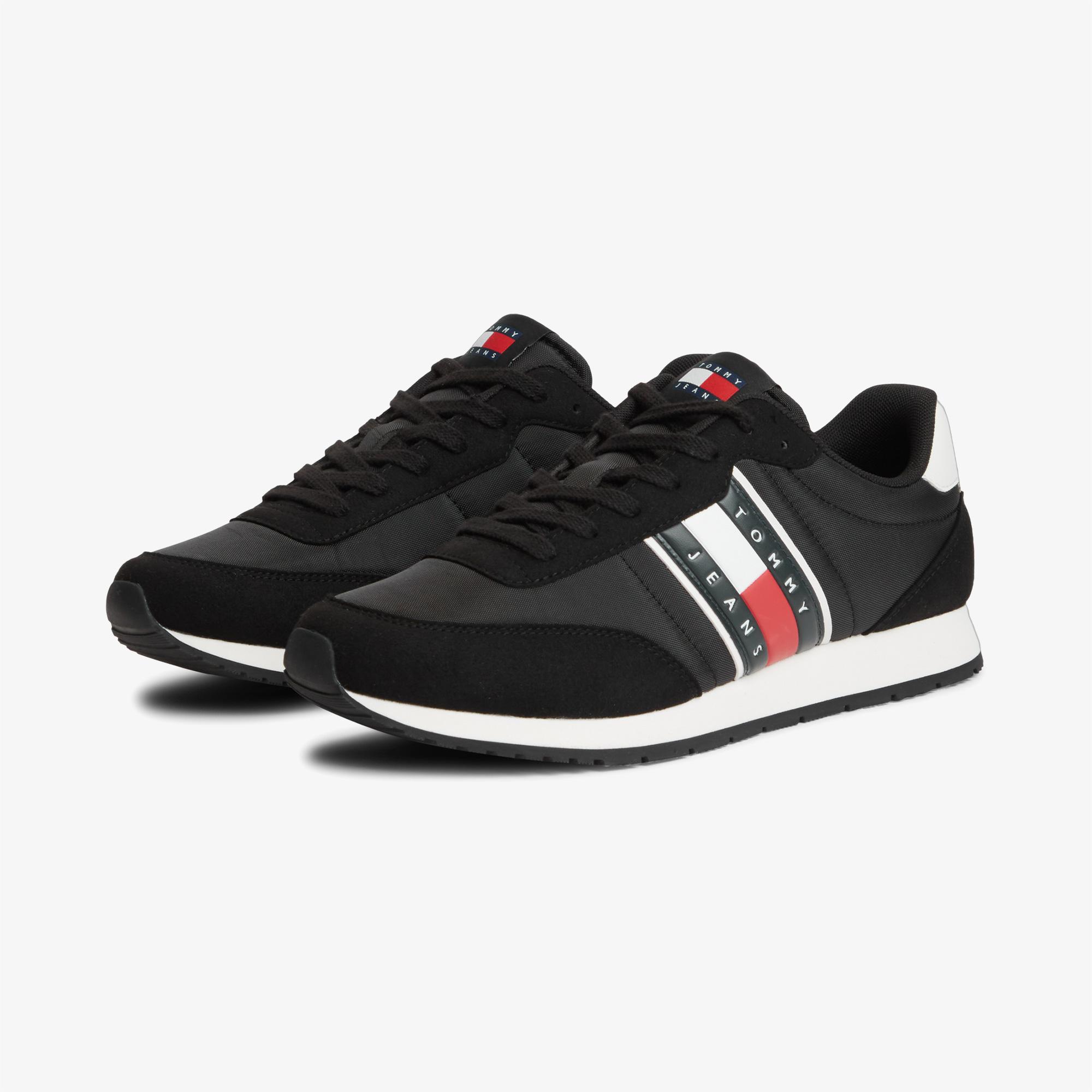 Tommy Hilfiger Carl Erkek Siyah Sneaker