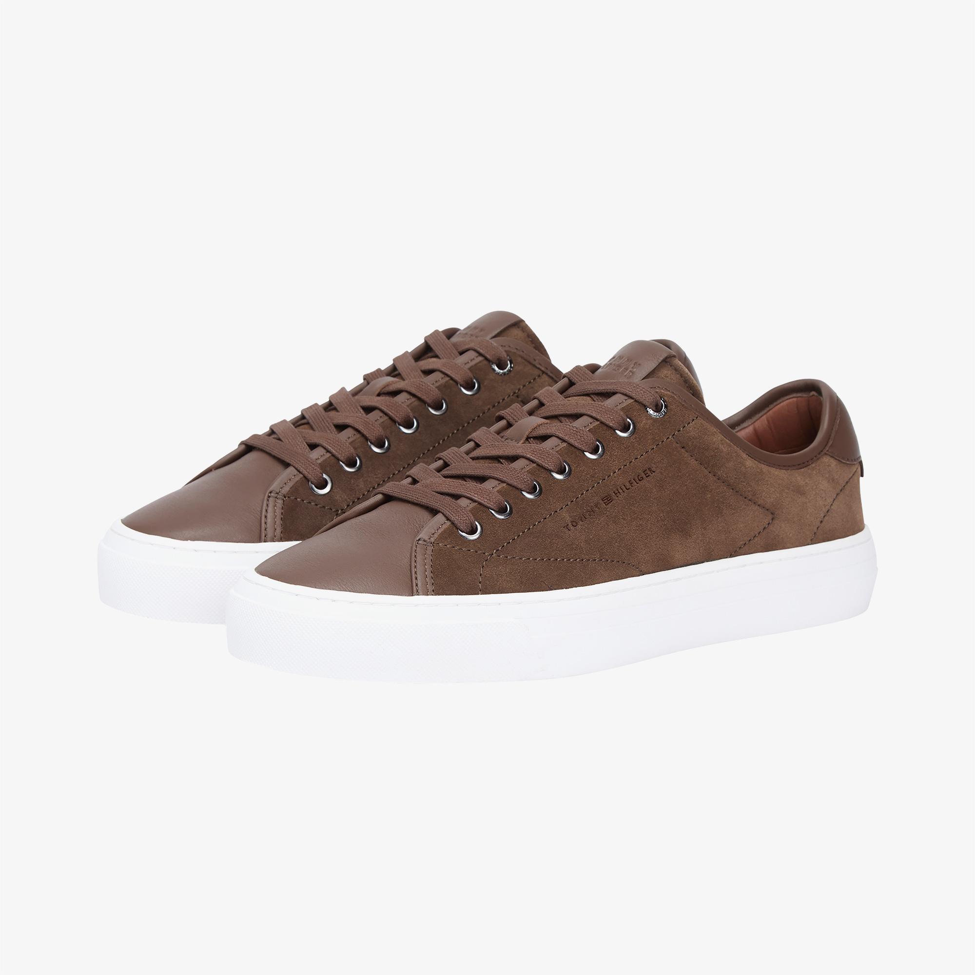 Tommy Hilfiger Park Erkek Kahverengi Sneaker