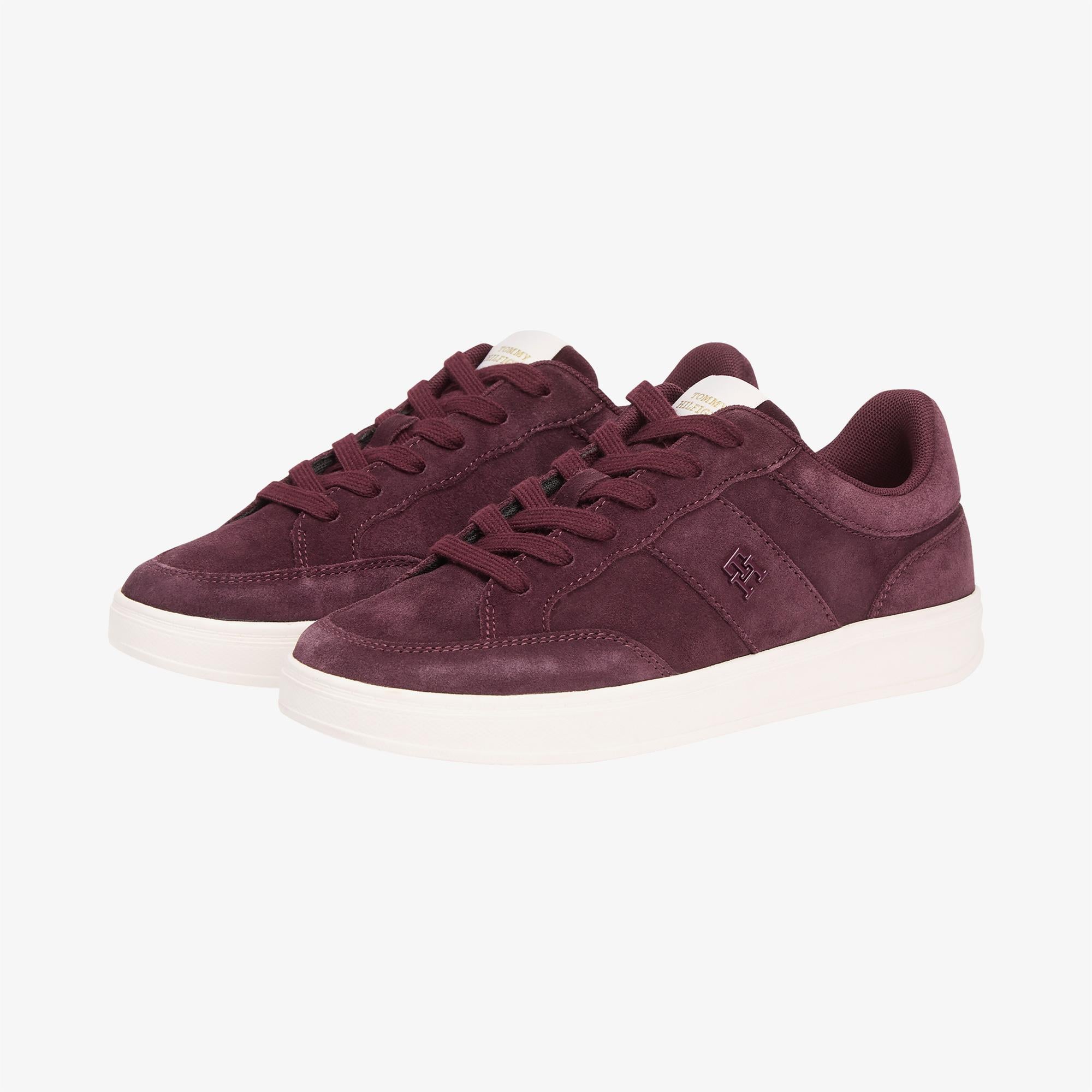 Tommy Hilfiger Jackie Kadın Bordo Sneaker