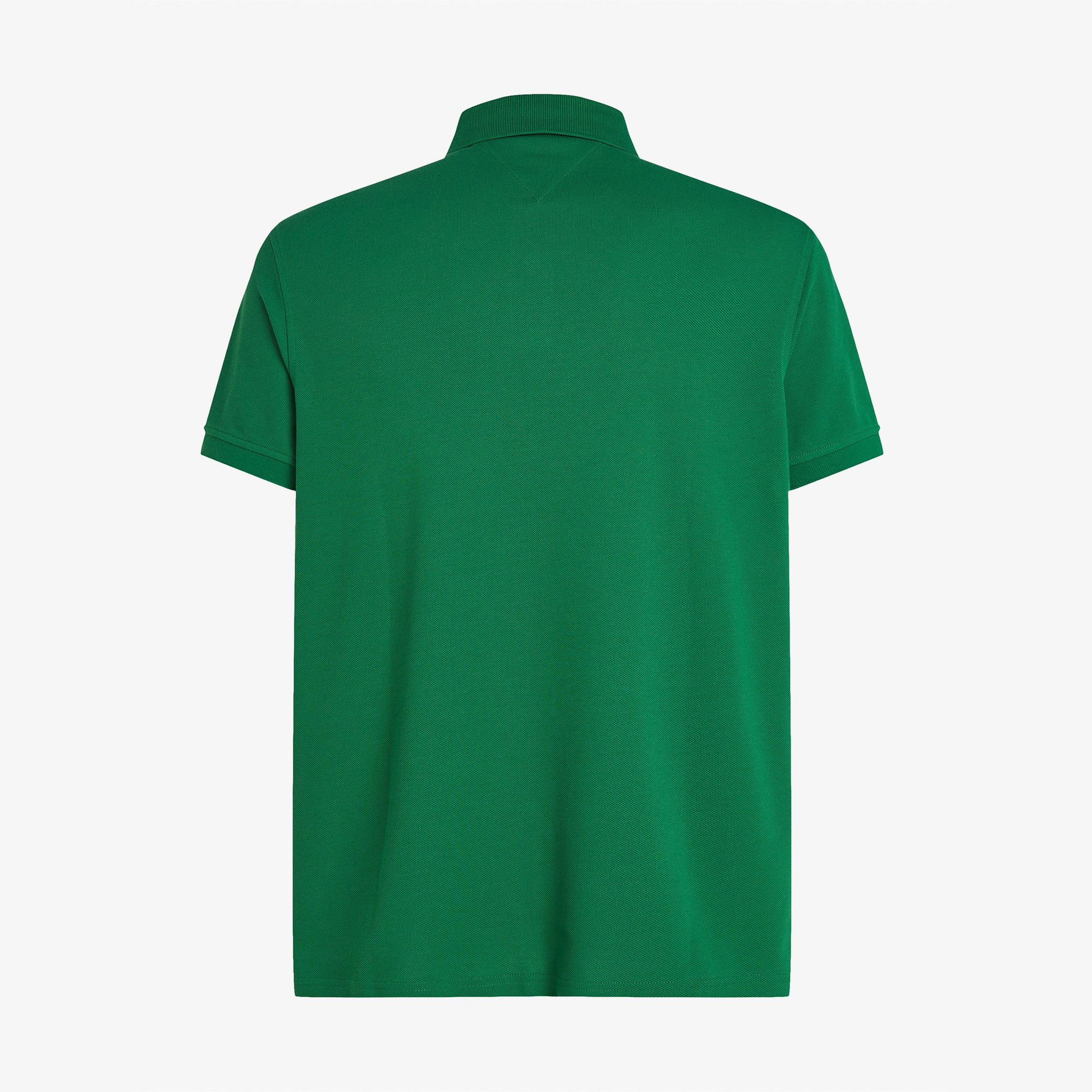 Tommy Hilfiger Nos Erkek Yeşil Polo Yaka T-Shirt