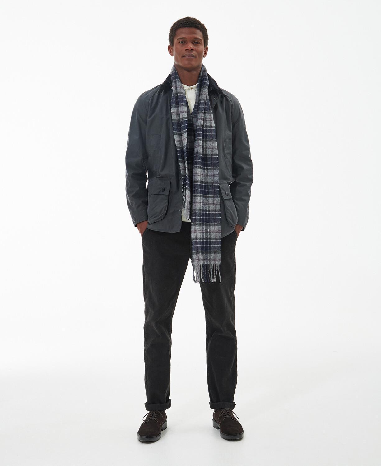 Barbour Unisex Tartan Yün Atkı (%100 Lambswool)