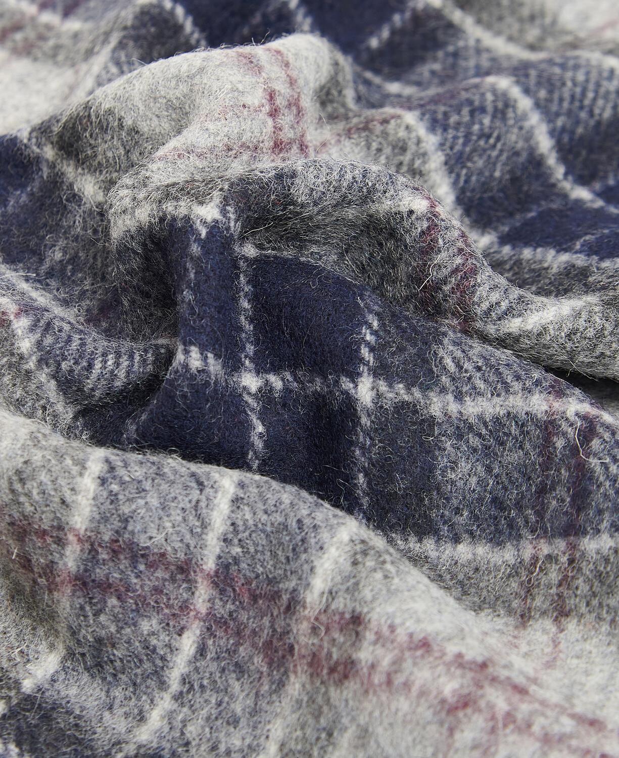 Barbour Unisex Tartan Yün Atkı (%100 Lambswool)