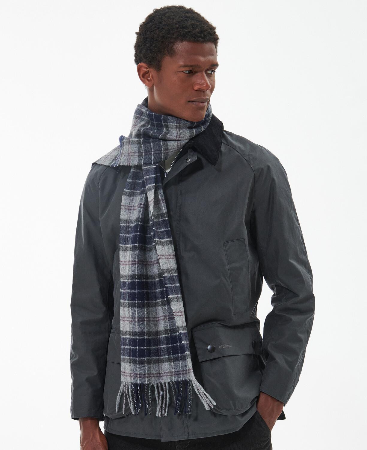 Barbour Unisex Tartan Yün Atkı (%100 Lambswool)