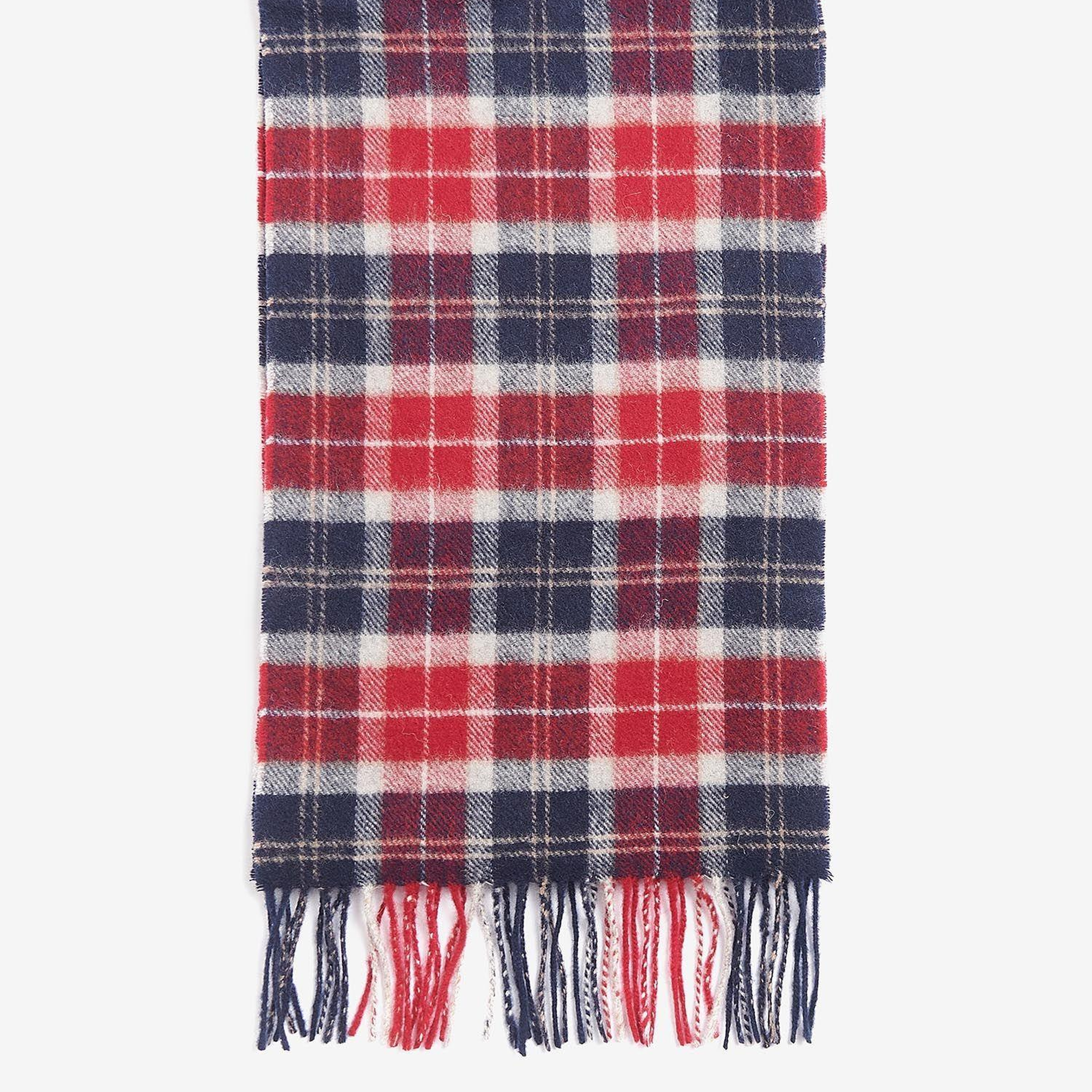 Barbour Unisex Tartan Yün Atkı (%100 Lambswool)