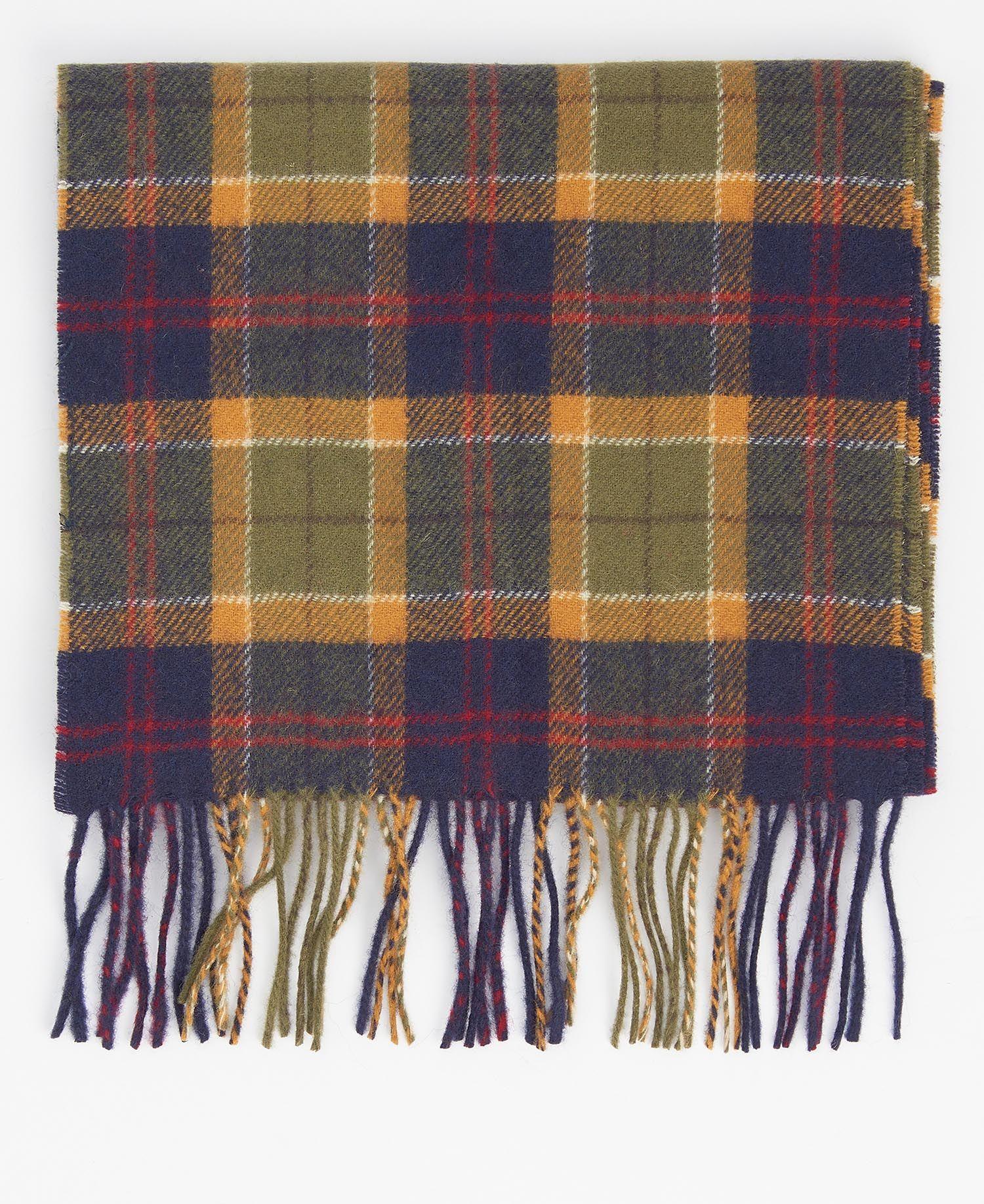 Barbour Unisex Tartan Yün Atkı (%100 Lambswool)