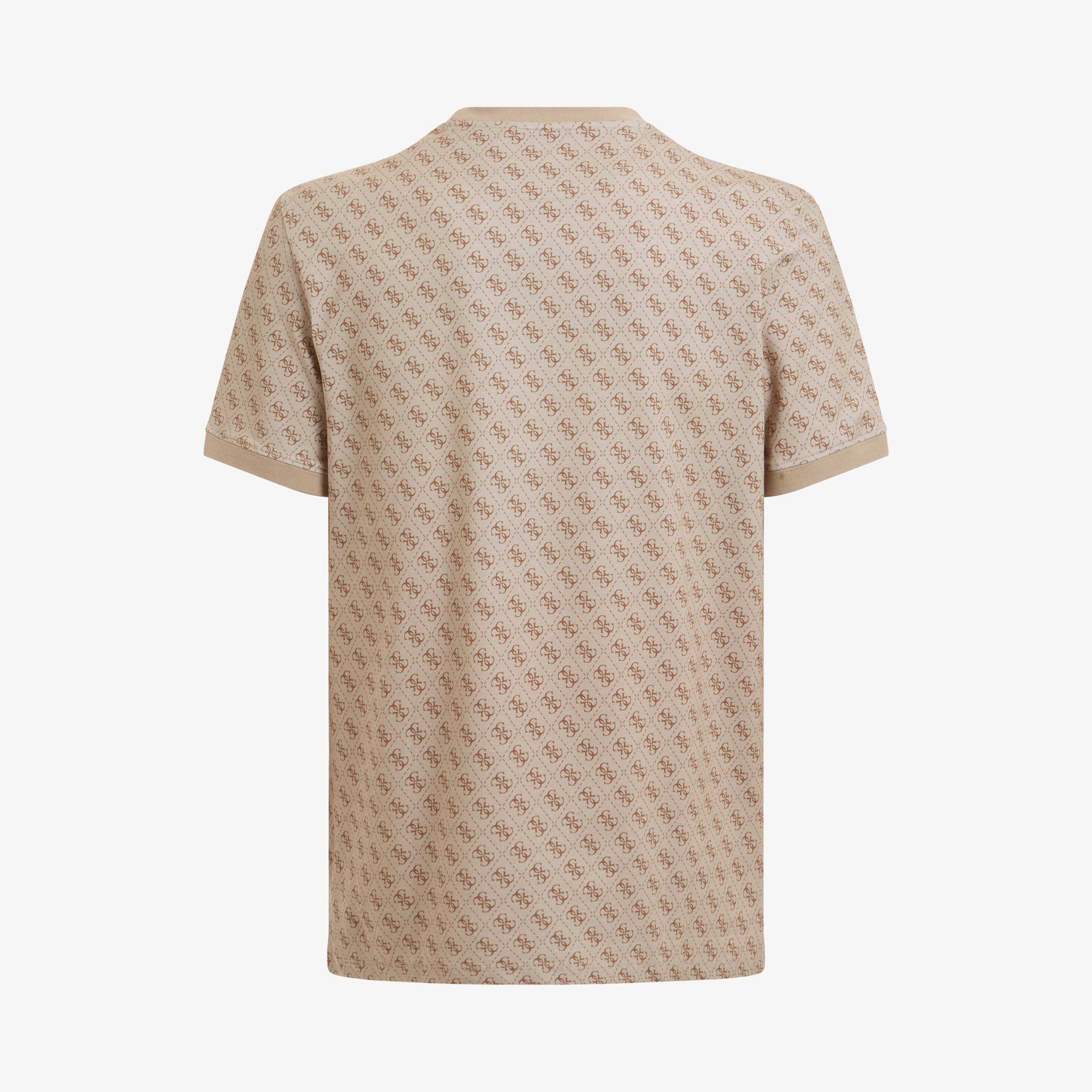 Guess Jamey Erkek Bej T-Shirt