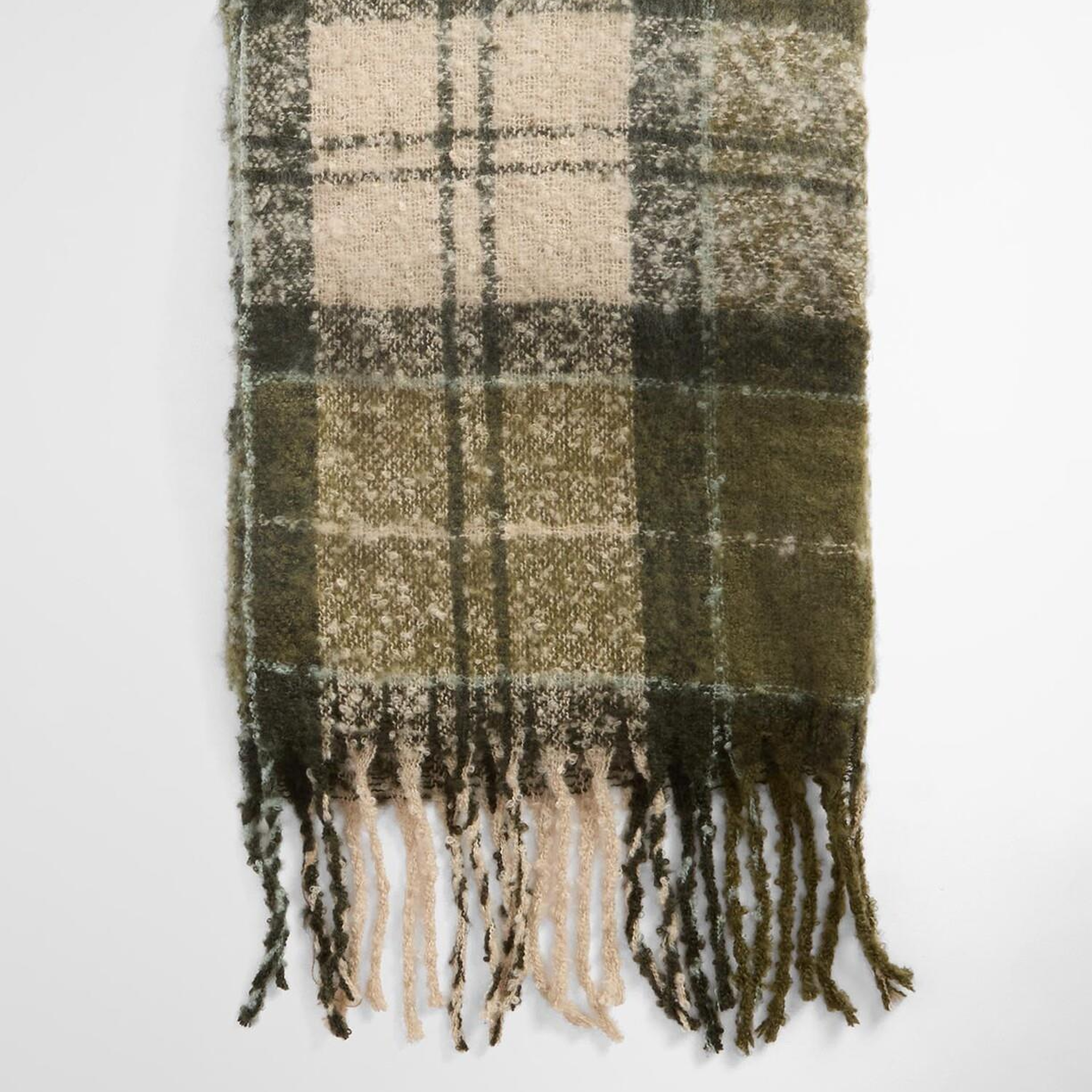 Barbour Saltburn Bere & Tartan Şal Seti