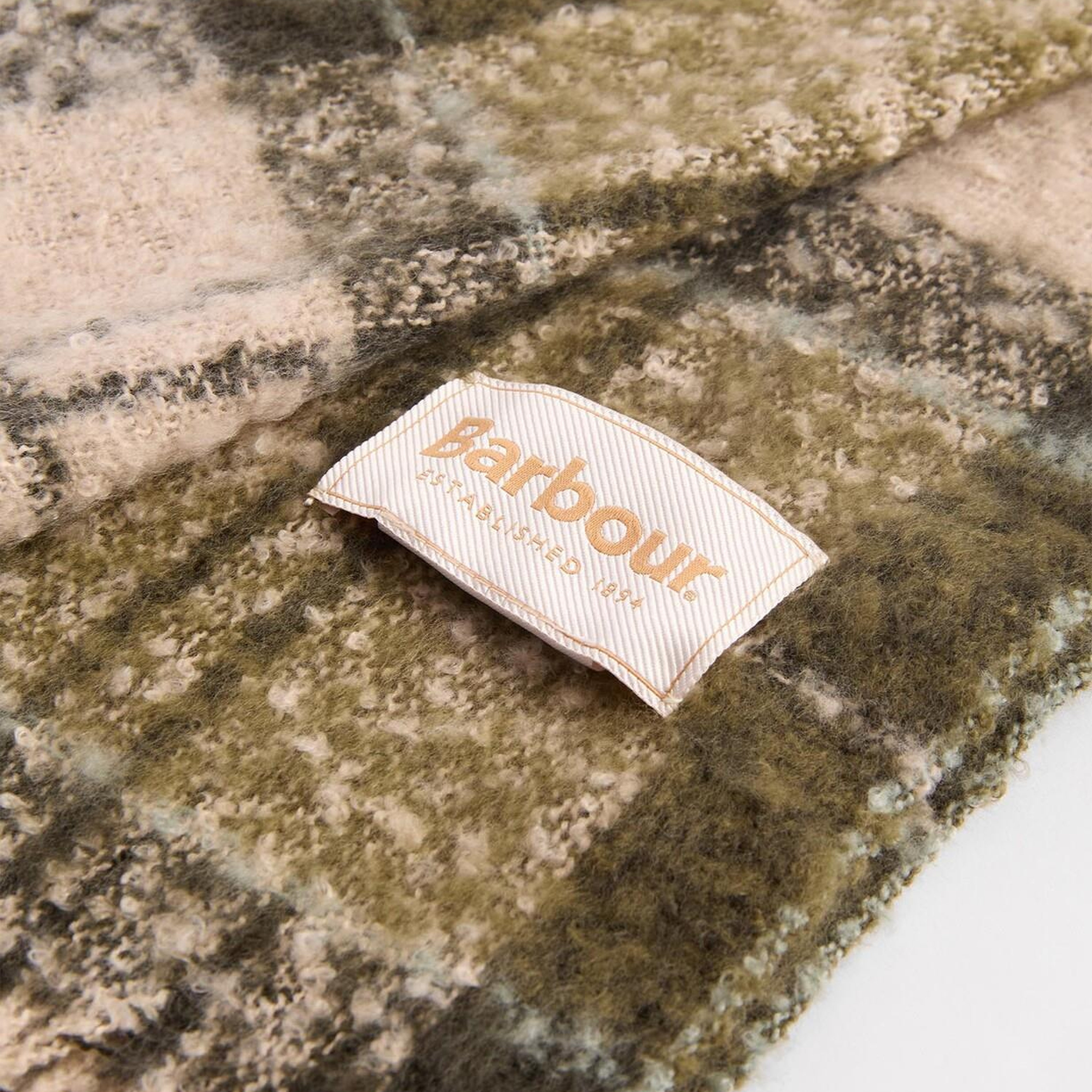 Barbour Saltburn Bere & Tartan Şal Seti