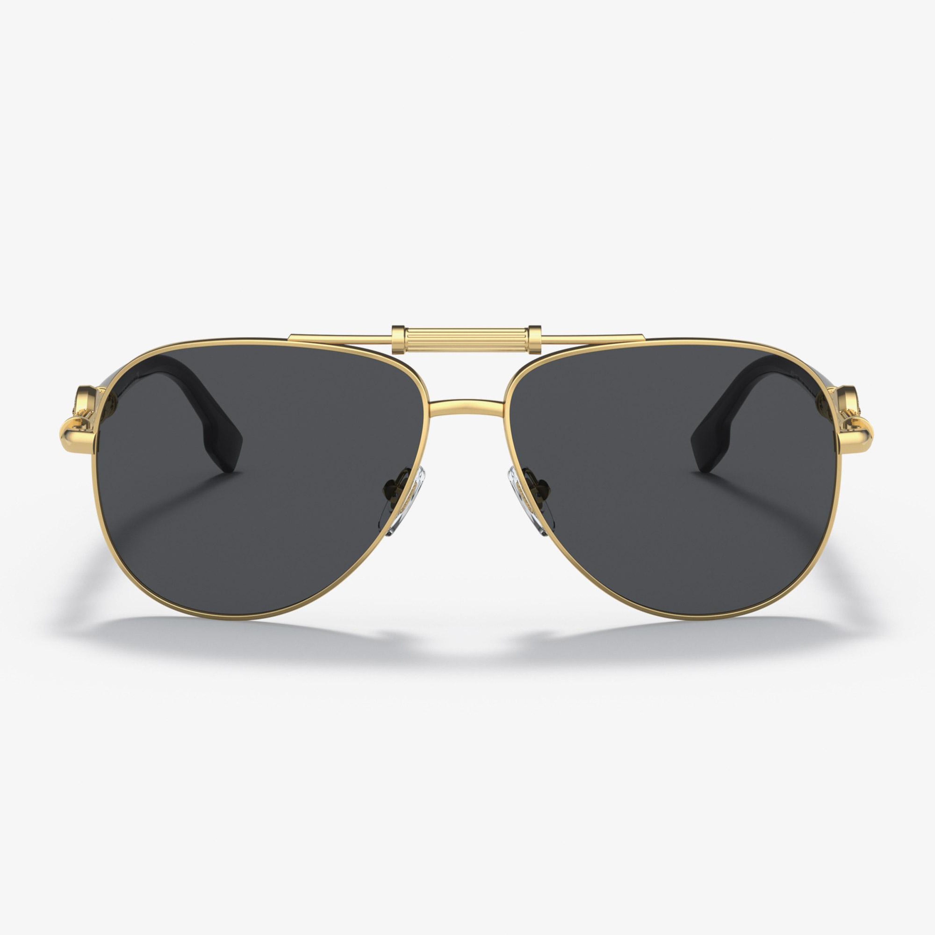 Versace VE2236 Unisex Altın Rengi Güneş Gözlüğü