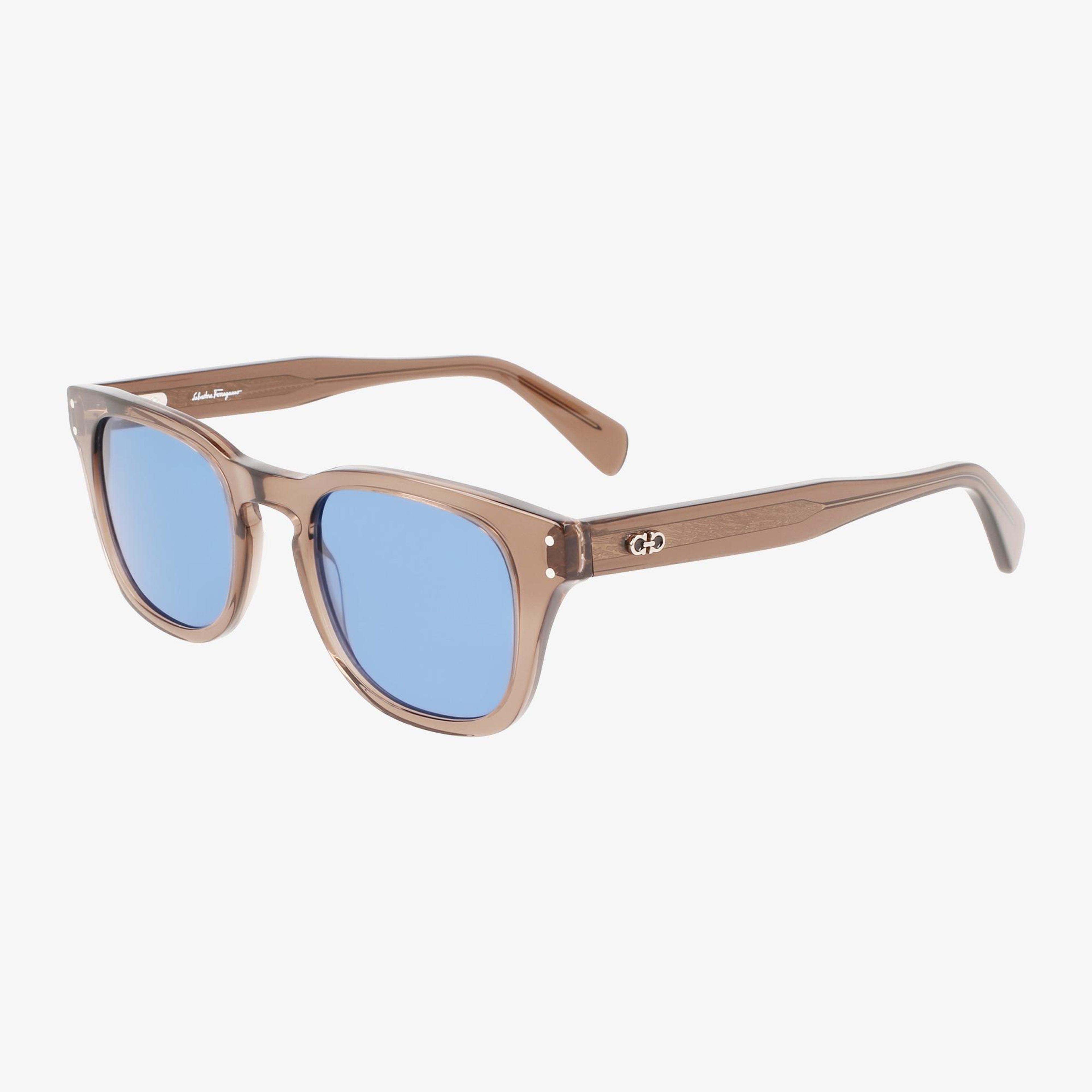Salvatore Ferragamo Erkek Kahverengi Gözlük
