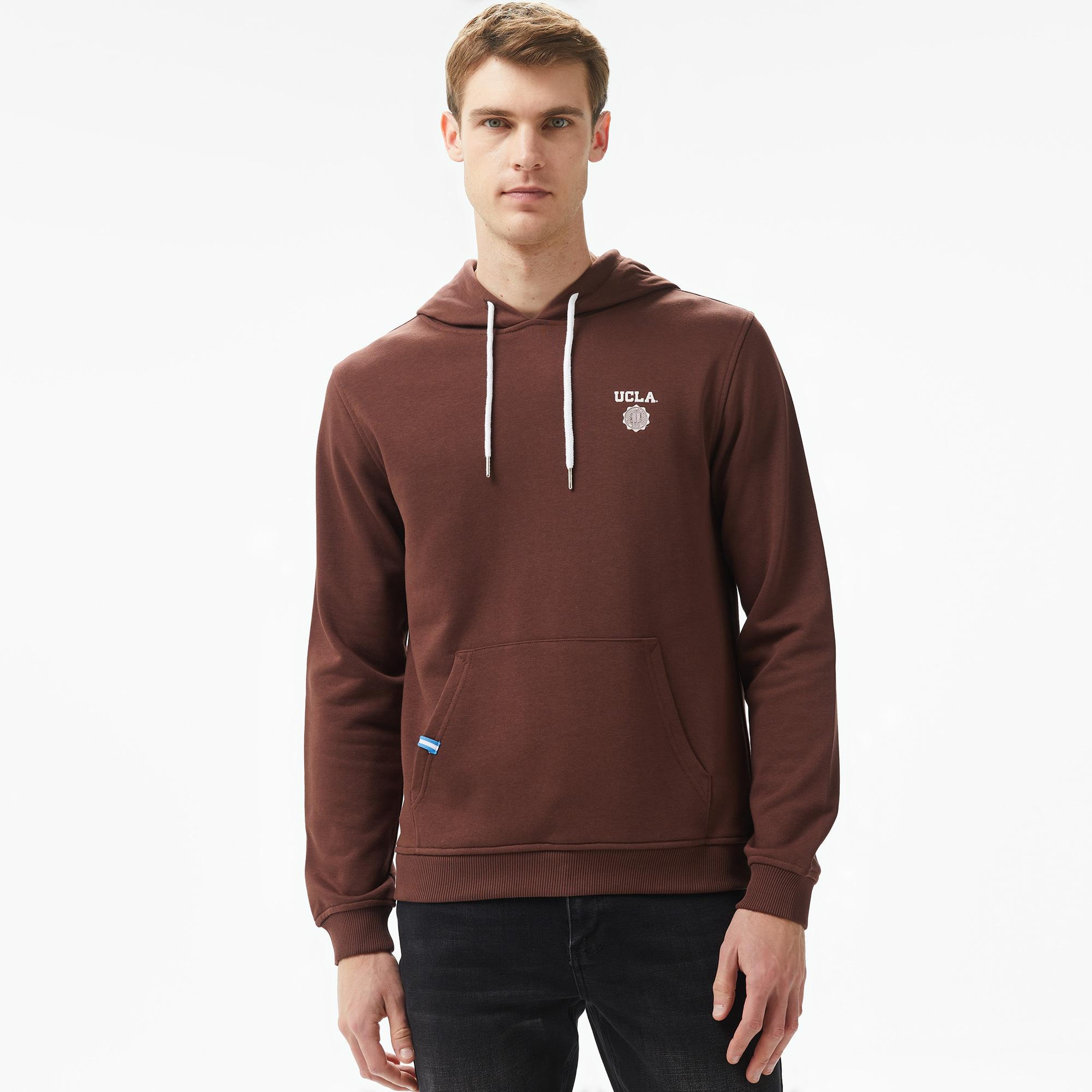 Ucla Nevada Erkek Pembe Sweatshirt