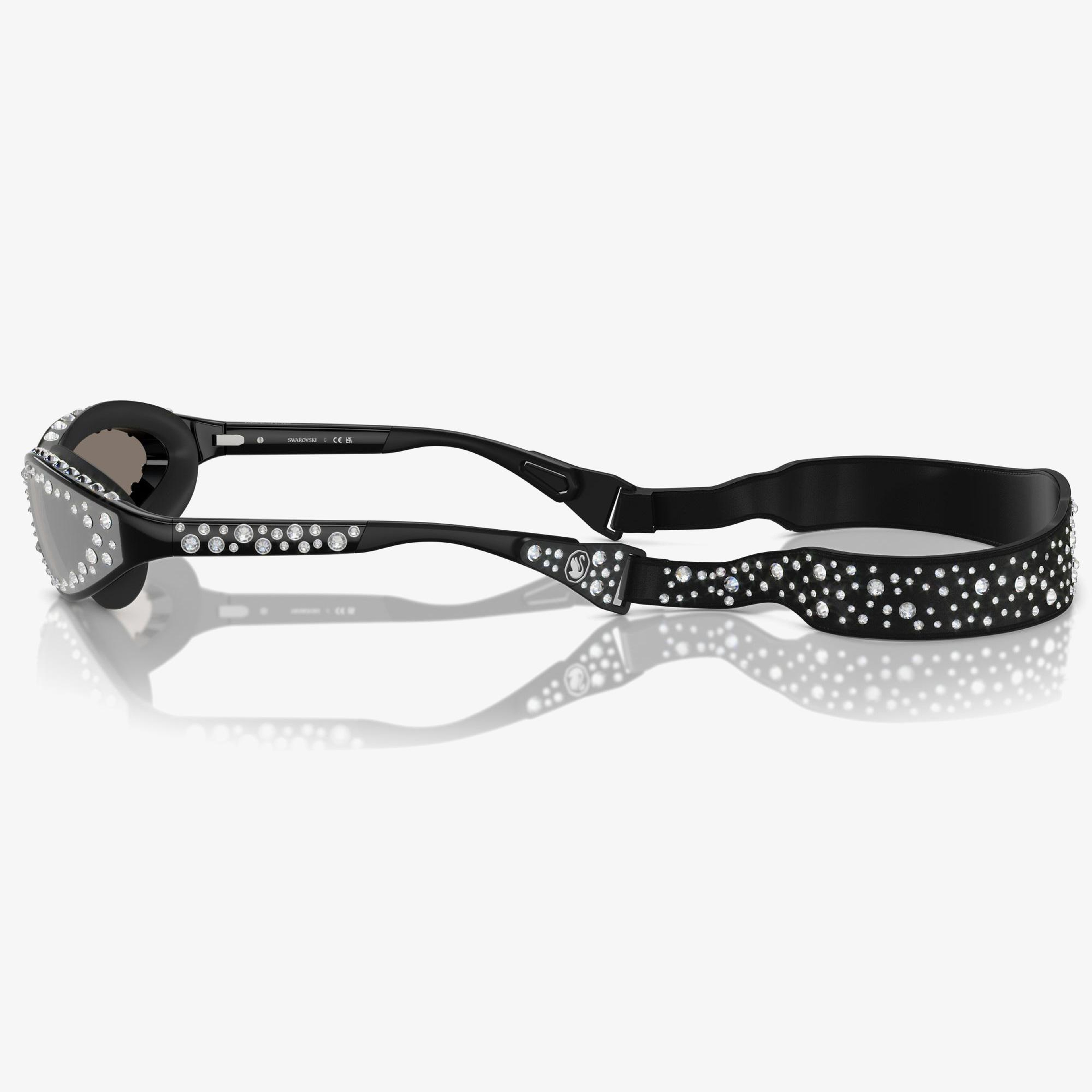 Swarovski Sk624 Kadın Siyah Güneş Gözlüğü