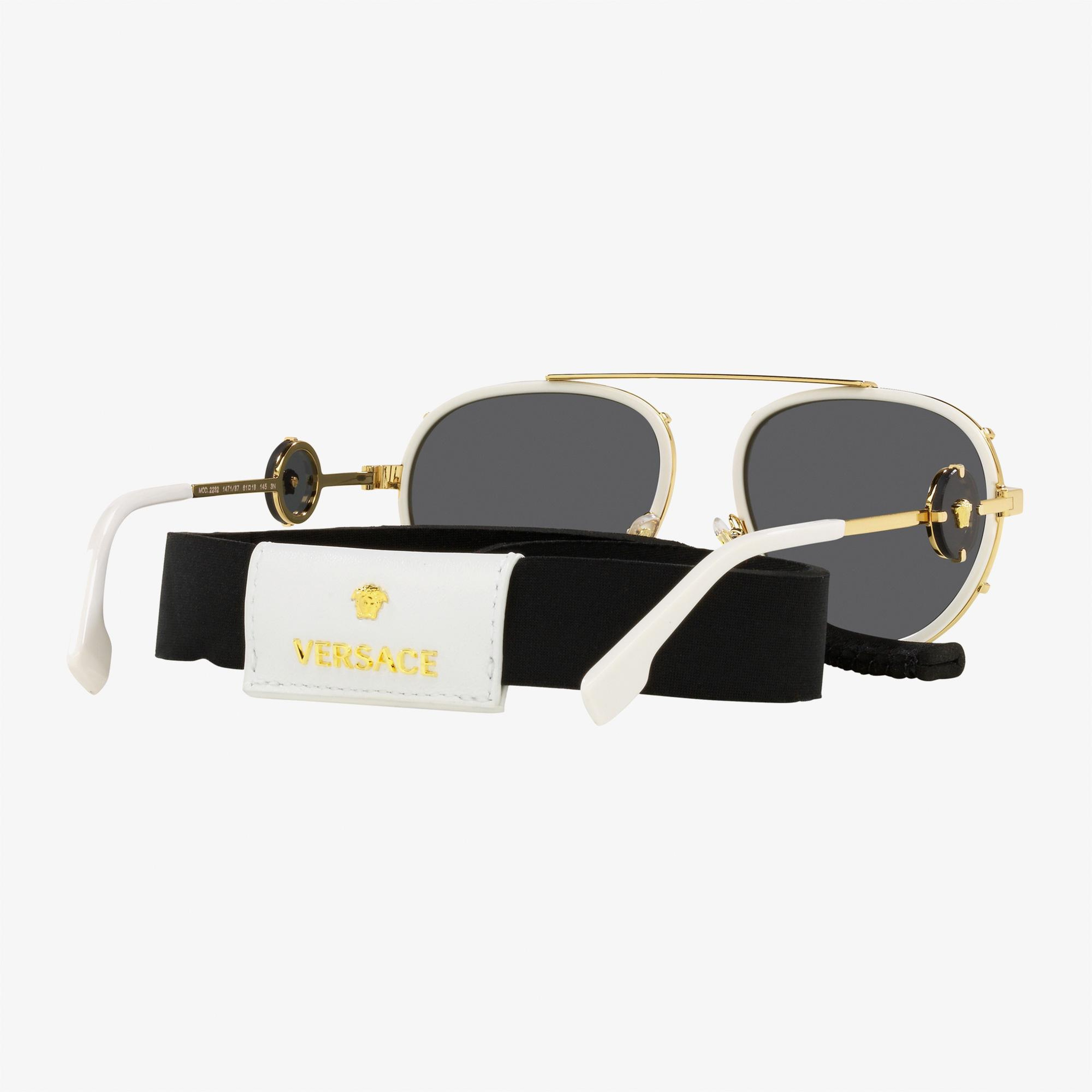 VERSACE 0Ve2232 Kadın Beyaz Güneş Gözlüğü