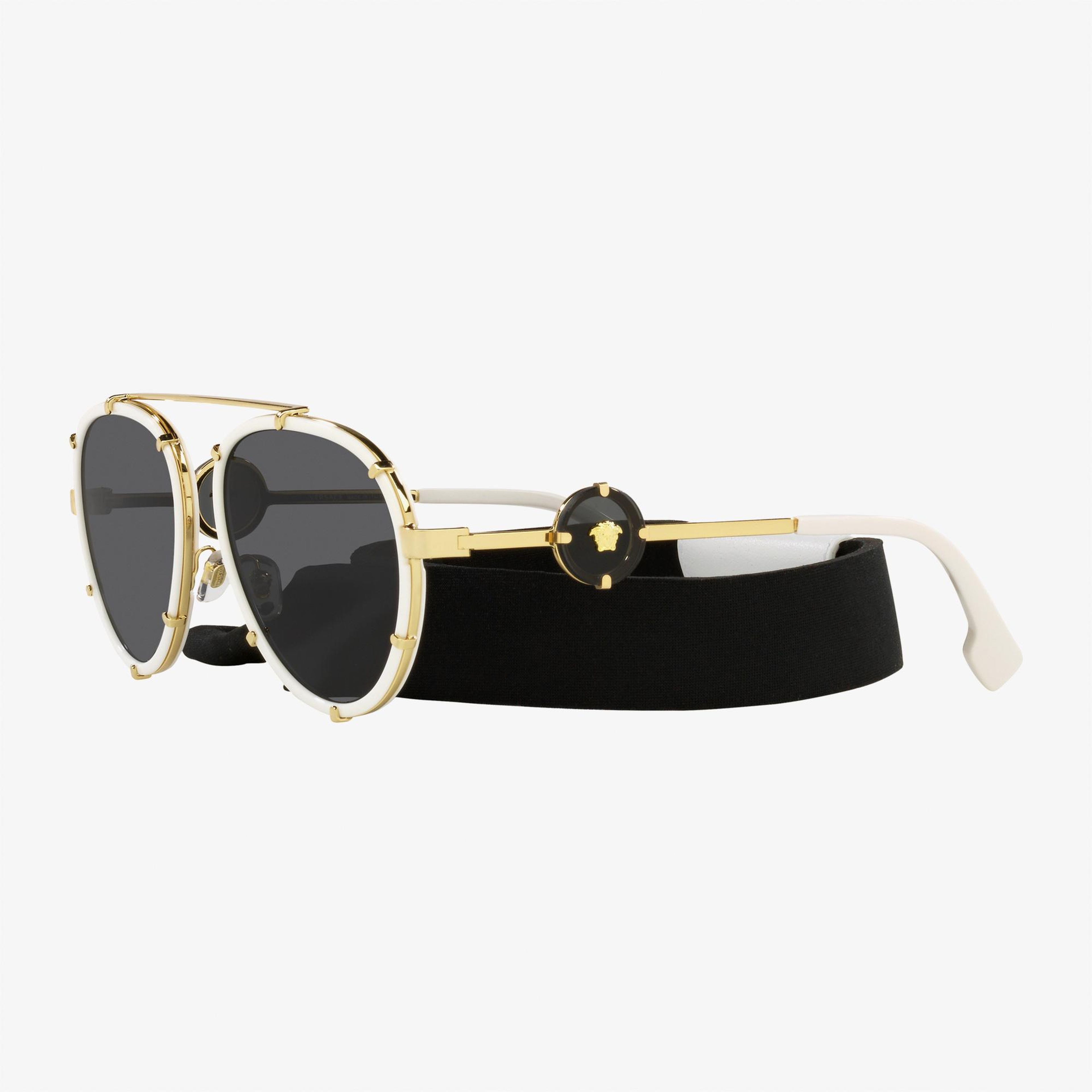 VERSACE 0Ve2232 Kadın Beyaz Güneş Gözlüğü