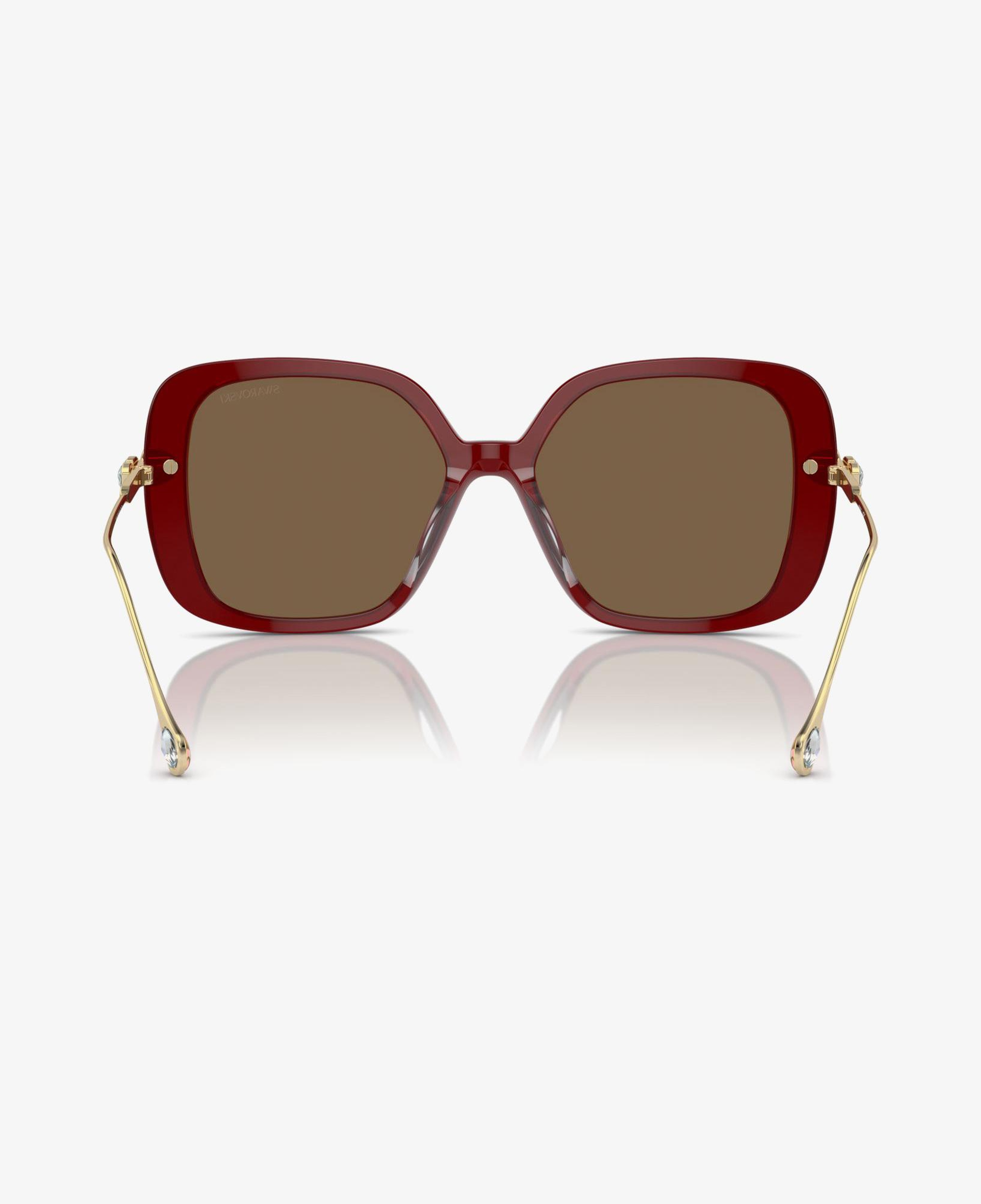 Swarovski Sk611 Kadın Bordo Güneş Gözlüğü