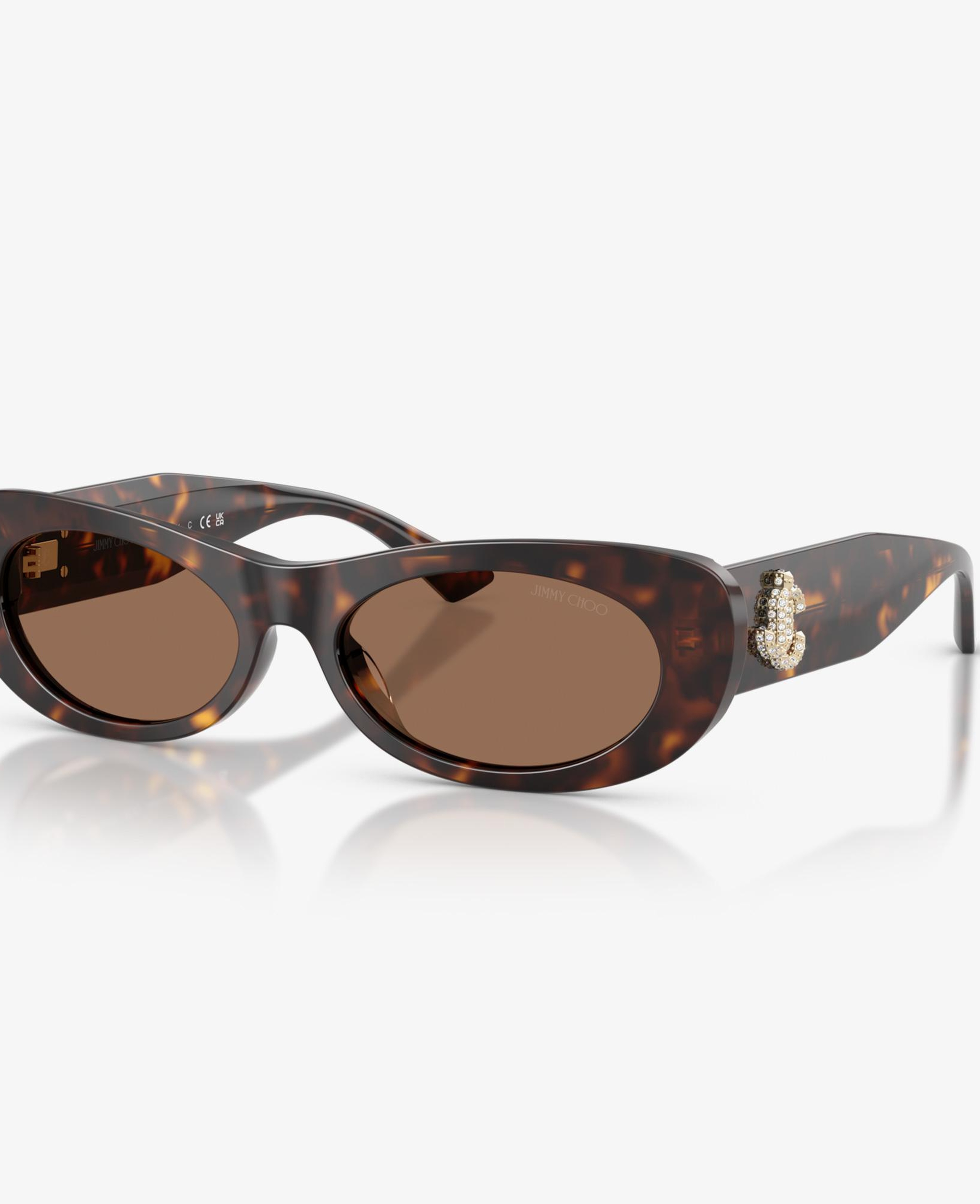 Jimmy Choo JC5038BU Kadın Kahverengi Güneş Gözlüğü