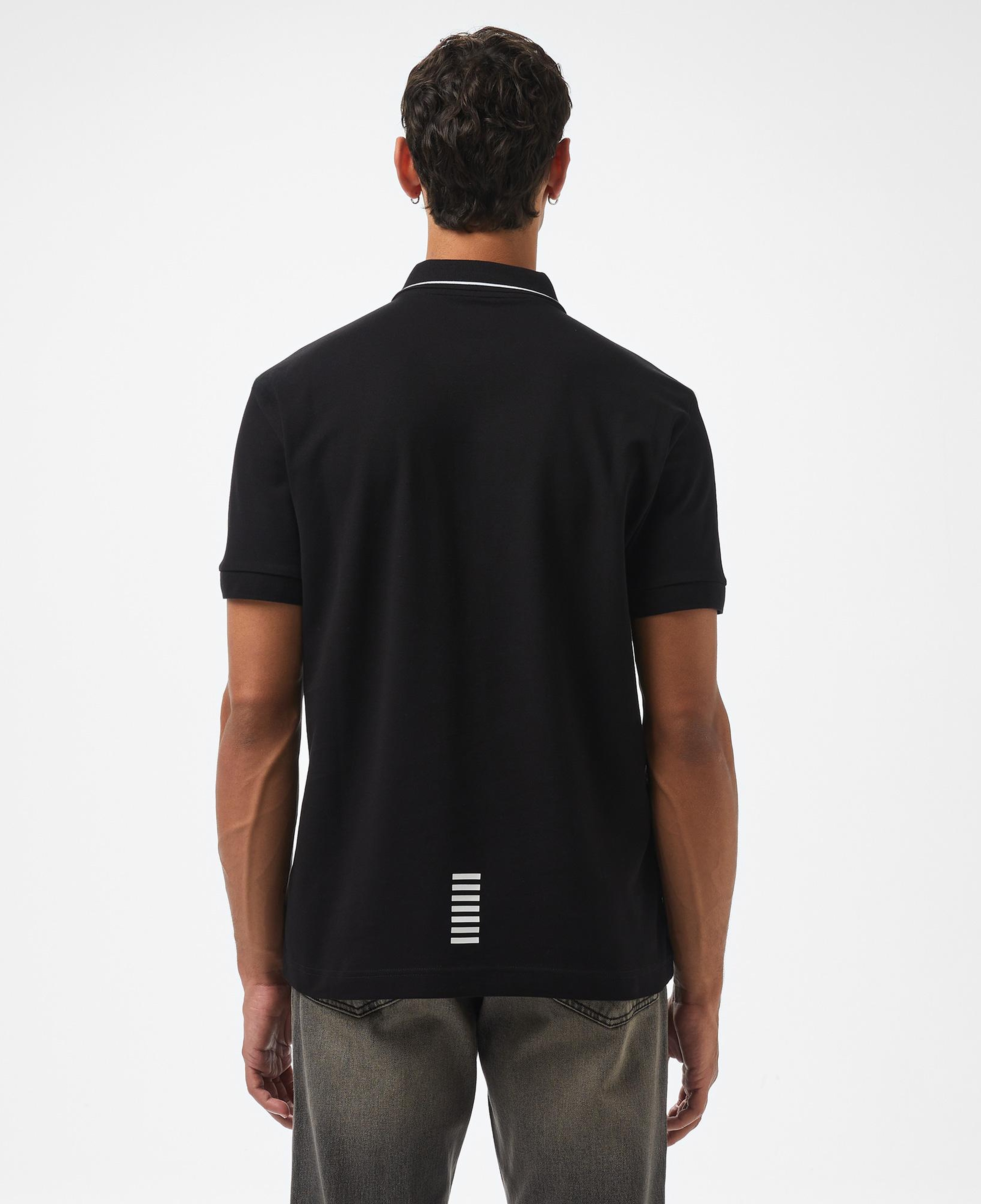 EA7 Erkek Siyah Polo