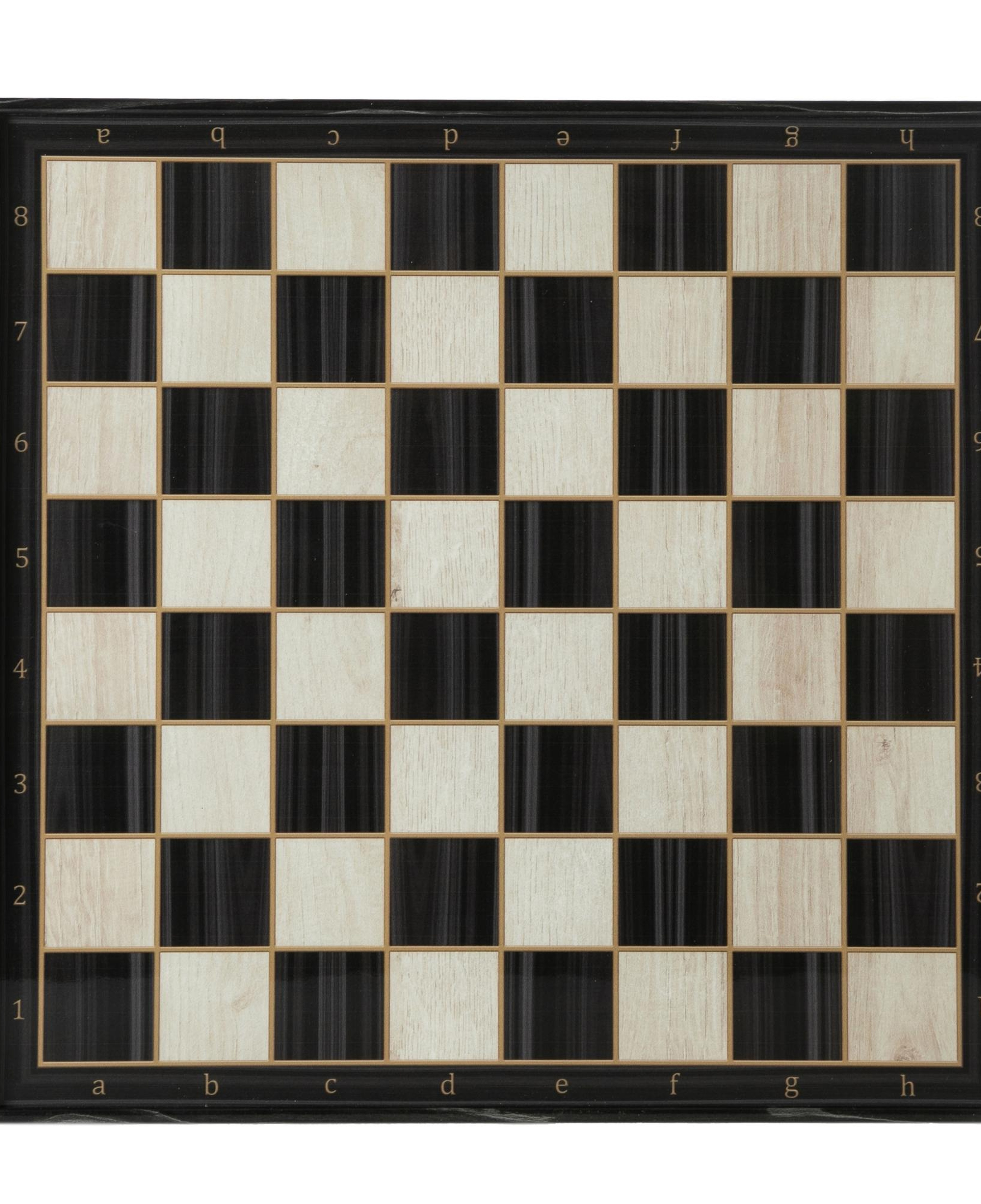 BLACK MARBLE HAZNELİ SATRANÇ