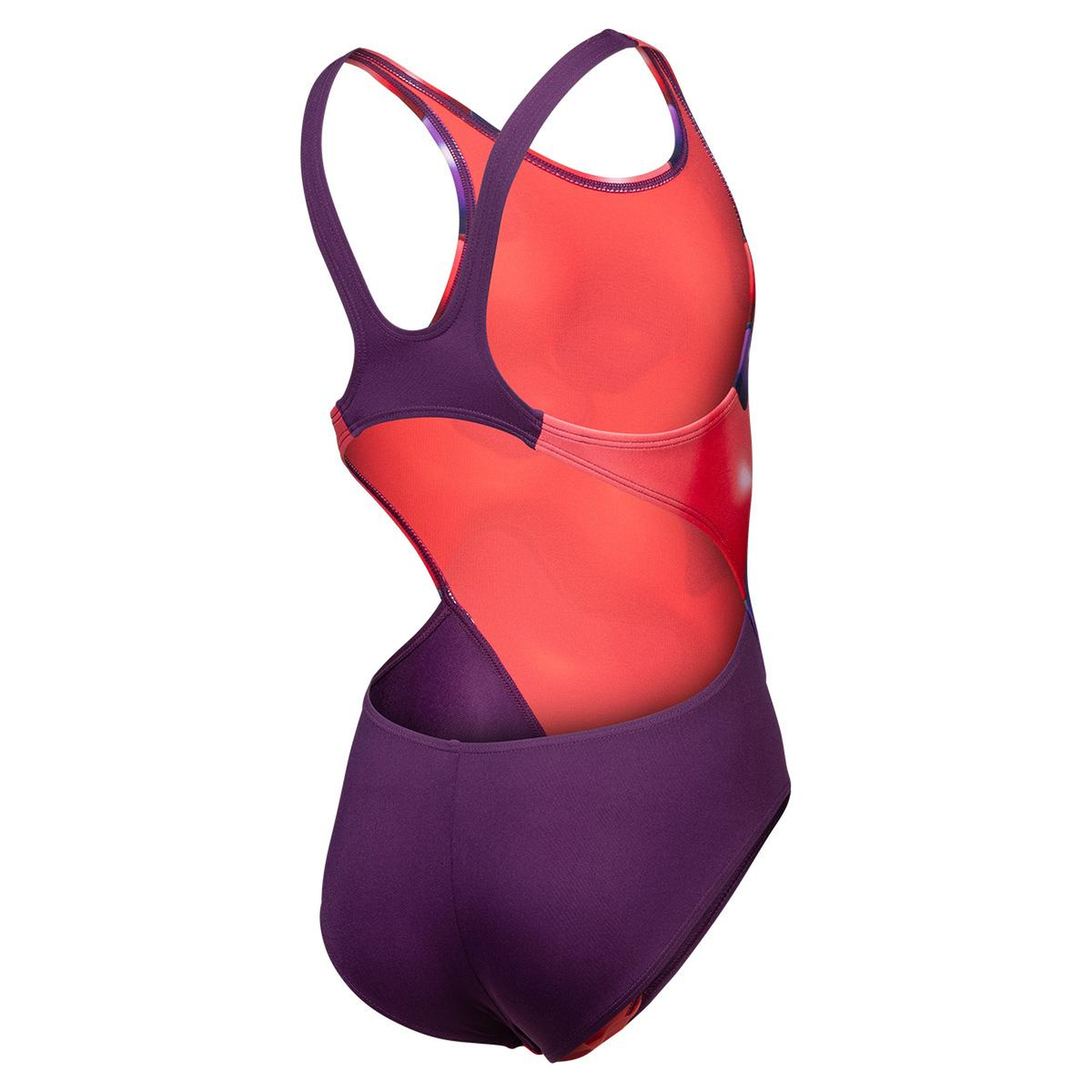 Star Shaped Swimsuit Swim Tech L Çocuk Mor Yüzücü Mayosu 008169950