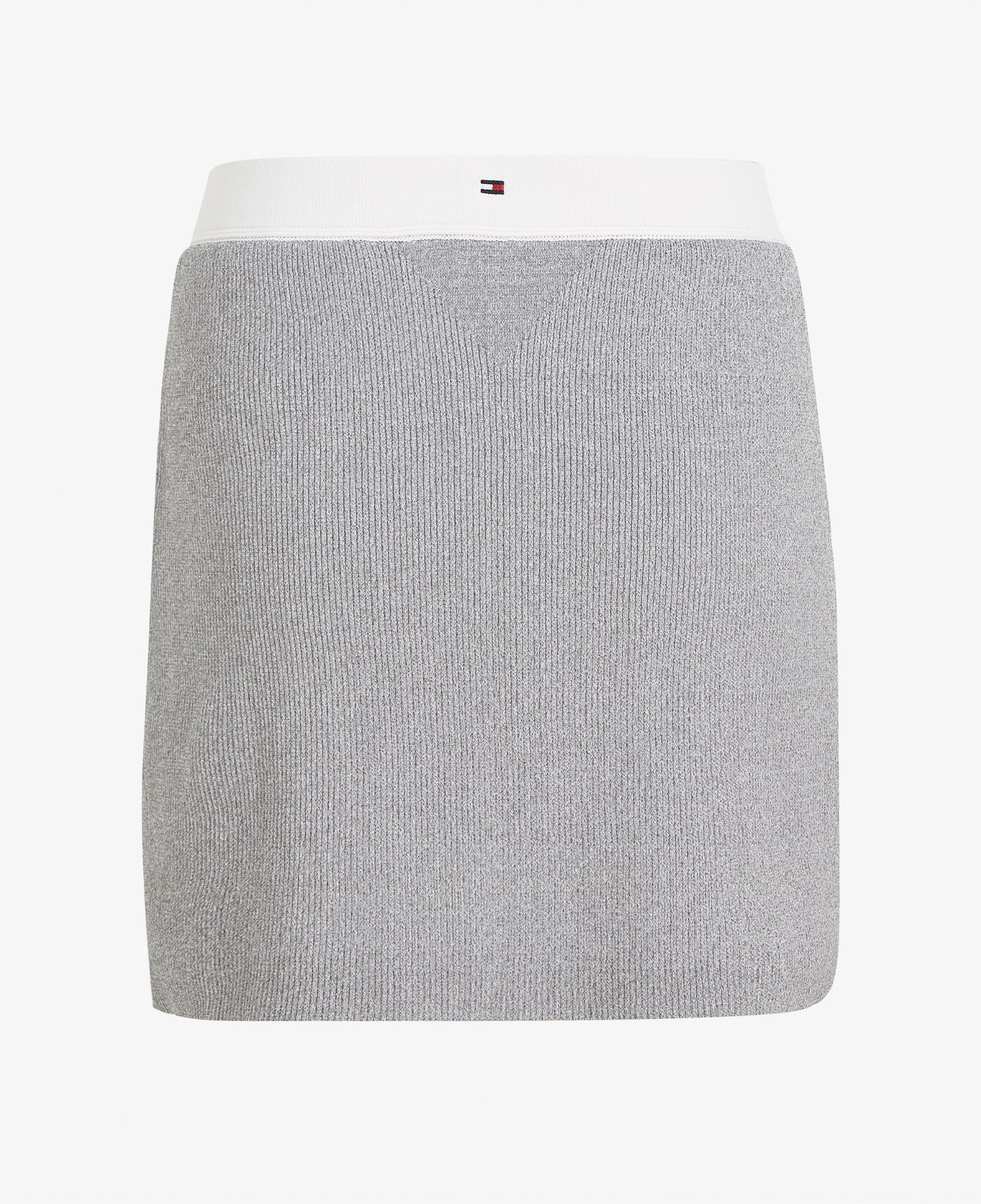 Tommy Hilfiger Lurex Kadın Gri Etek