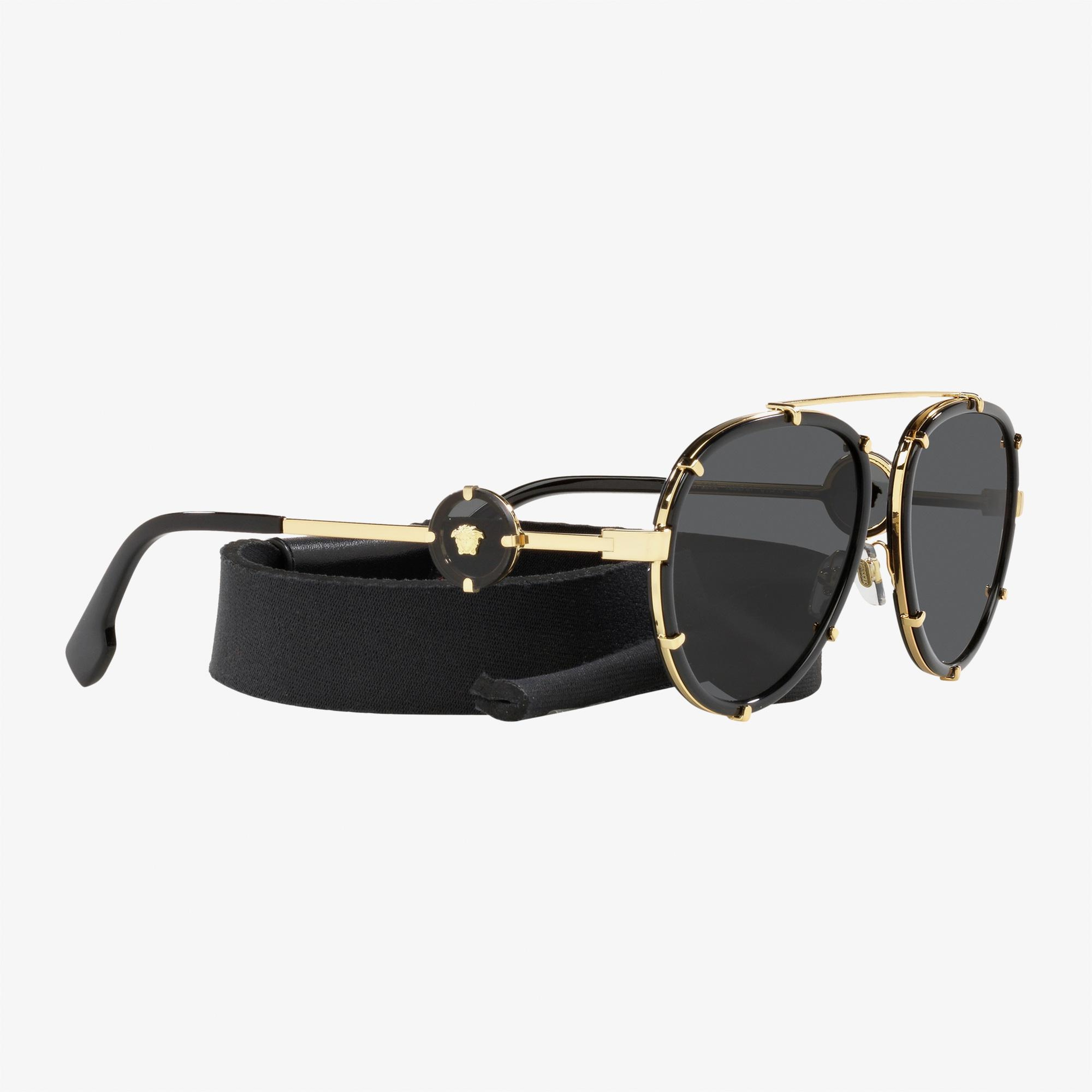 Versace 0VE2232 Kadın Siyah Güneş Gözlüğü