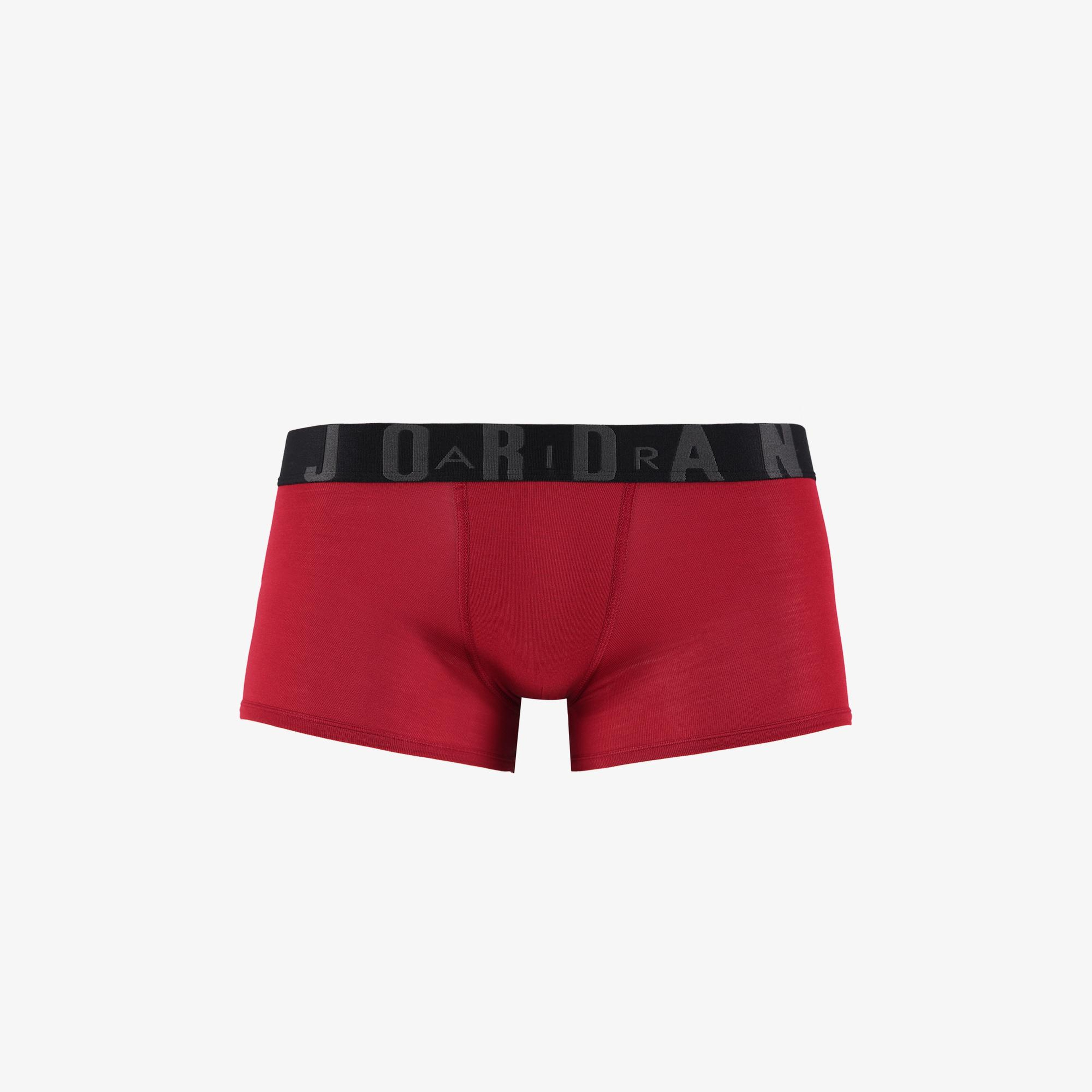 Jordan 3'Lü Flight Modal Çocuk Kırmızı Boxer