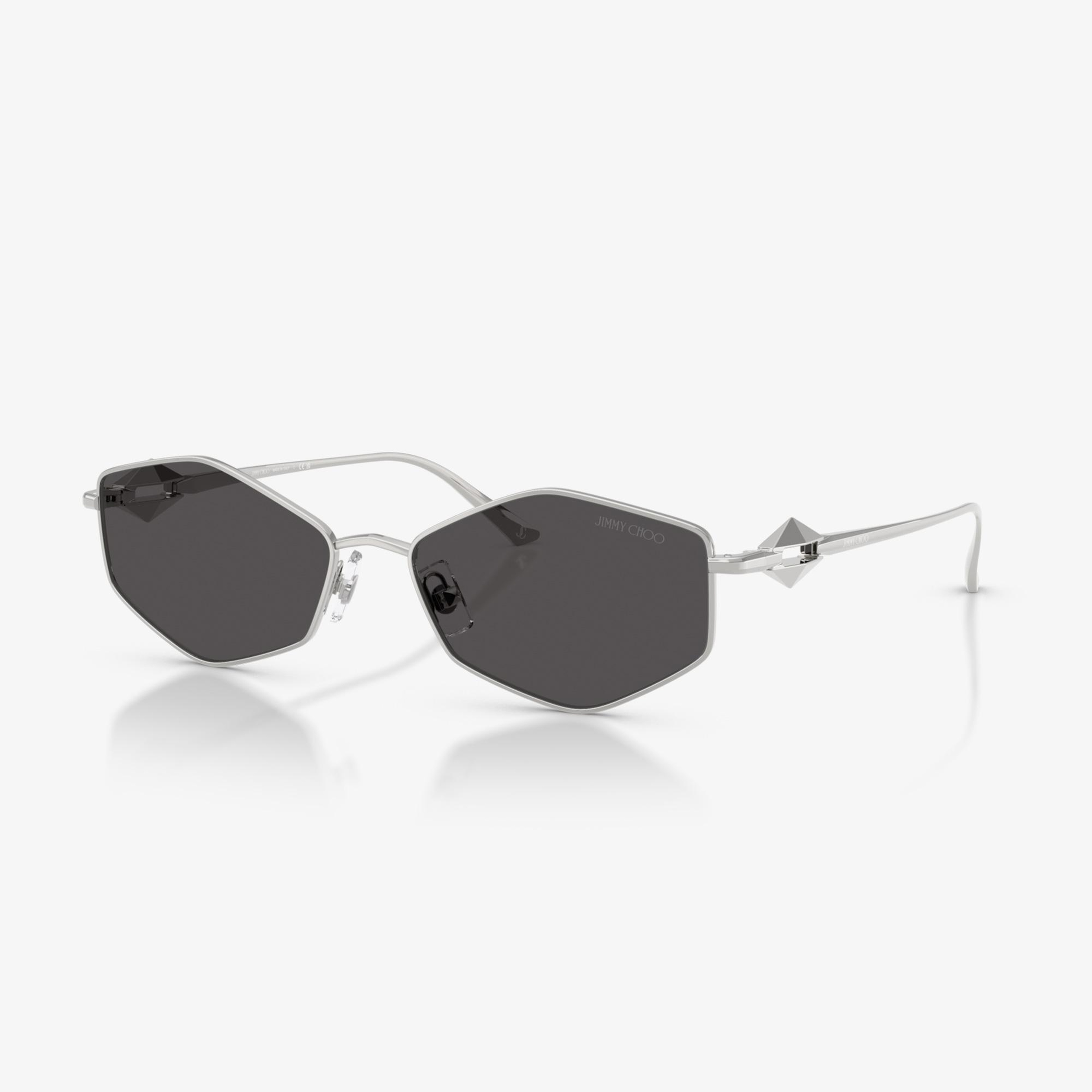 Jimmy Choo JC4017 Kadın Gümüş Güneş Gözlüğü