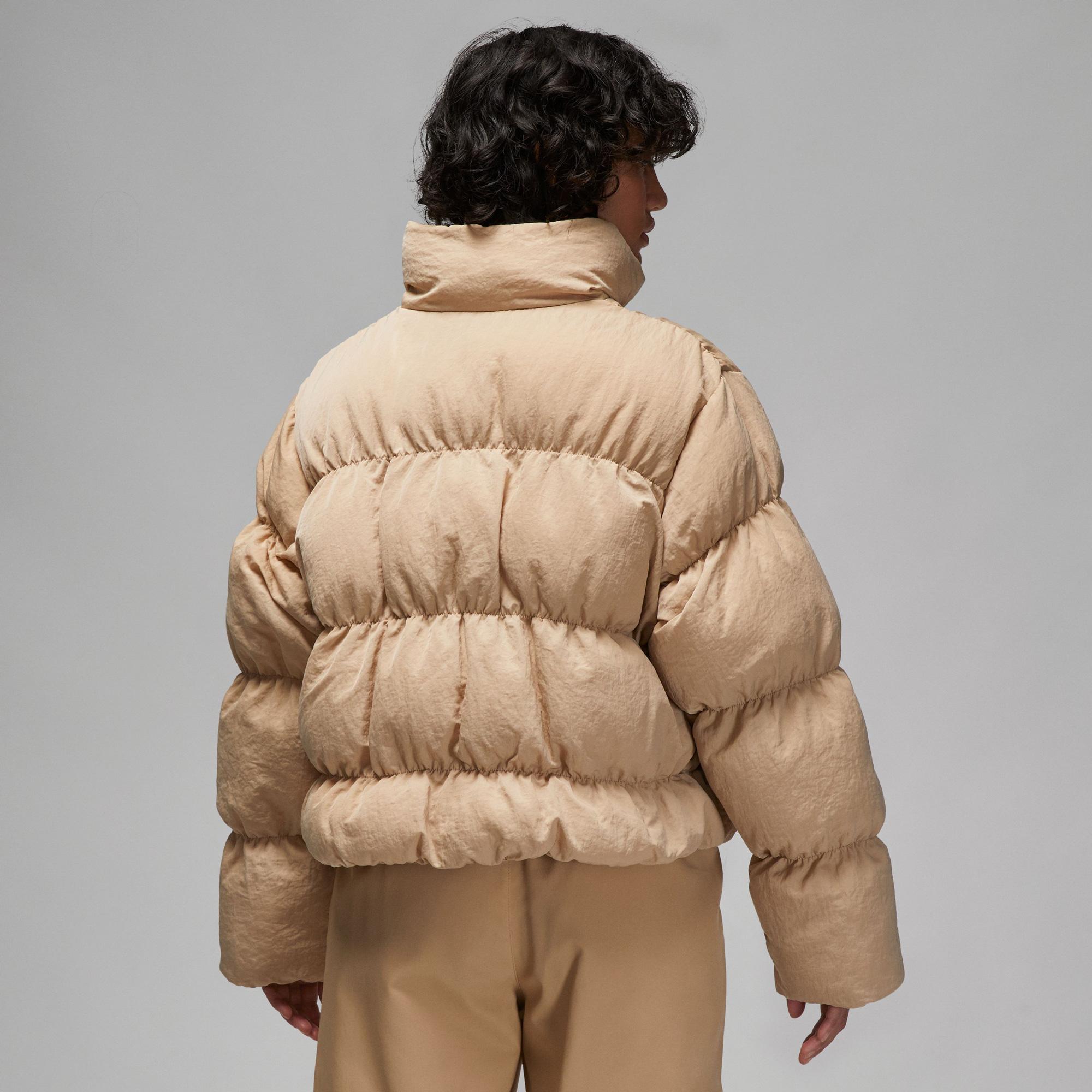 Jordan Puffer Kadın Kahverengi Mont