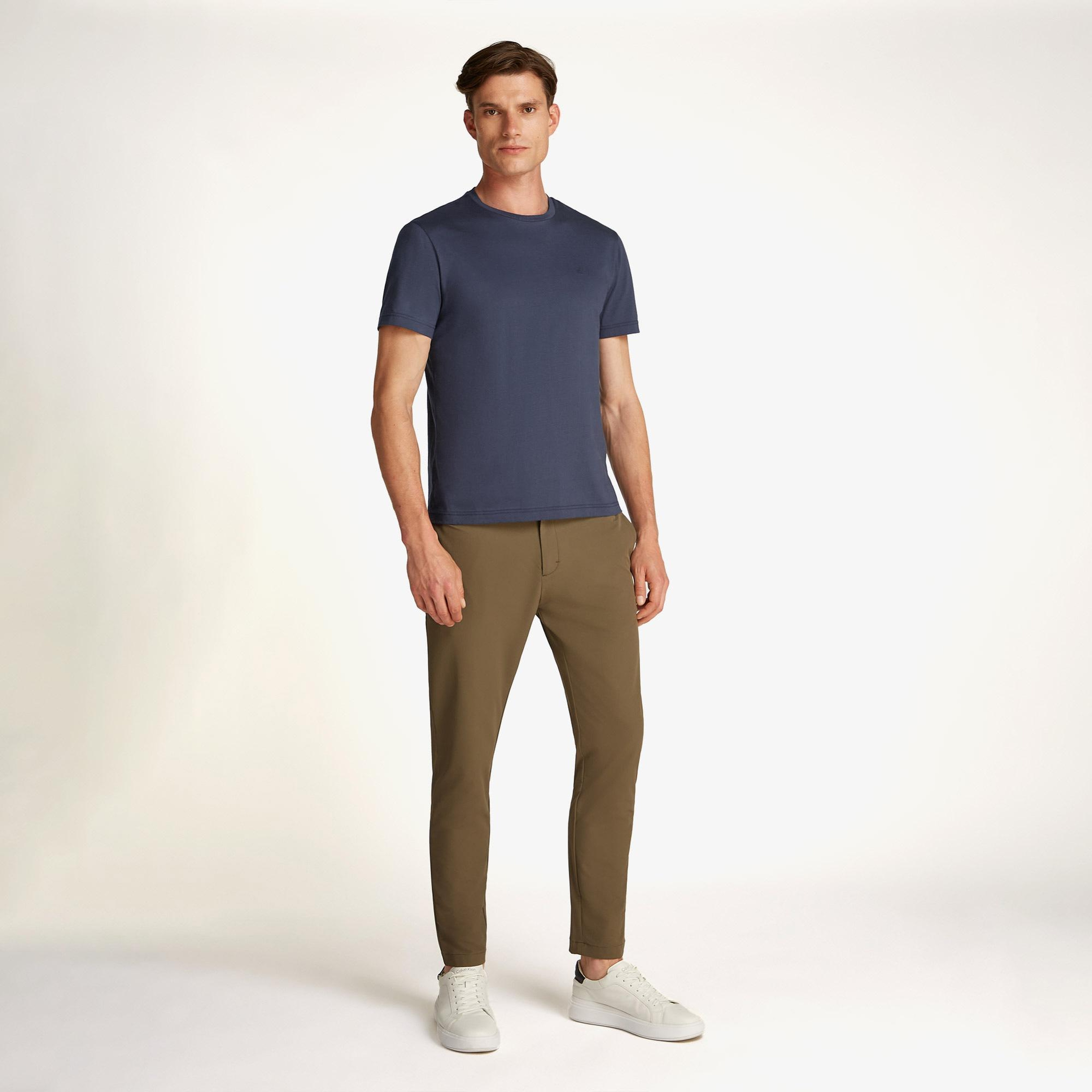 Calvin Klein Erkek Mavi T-Shirt