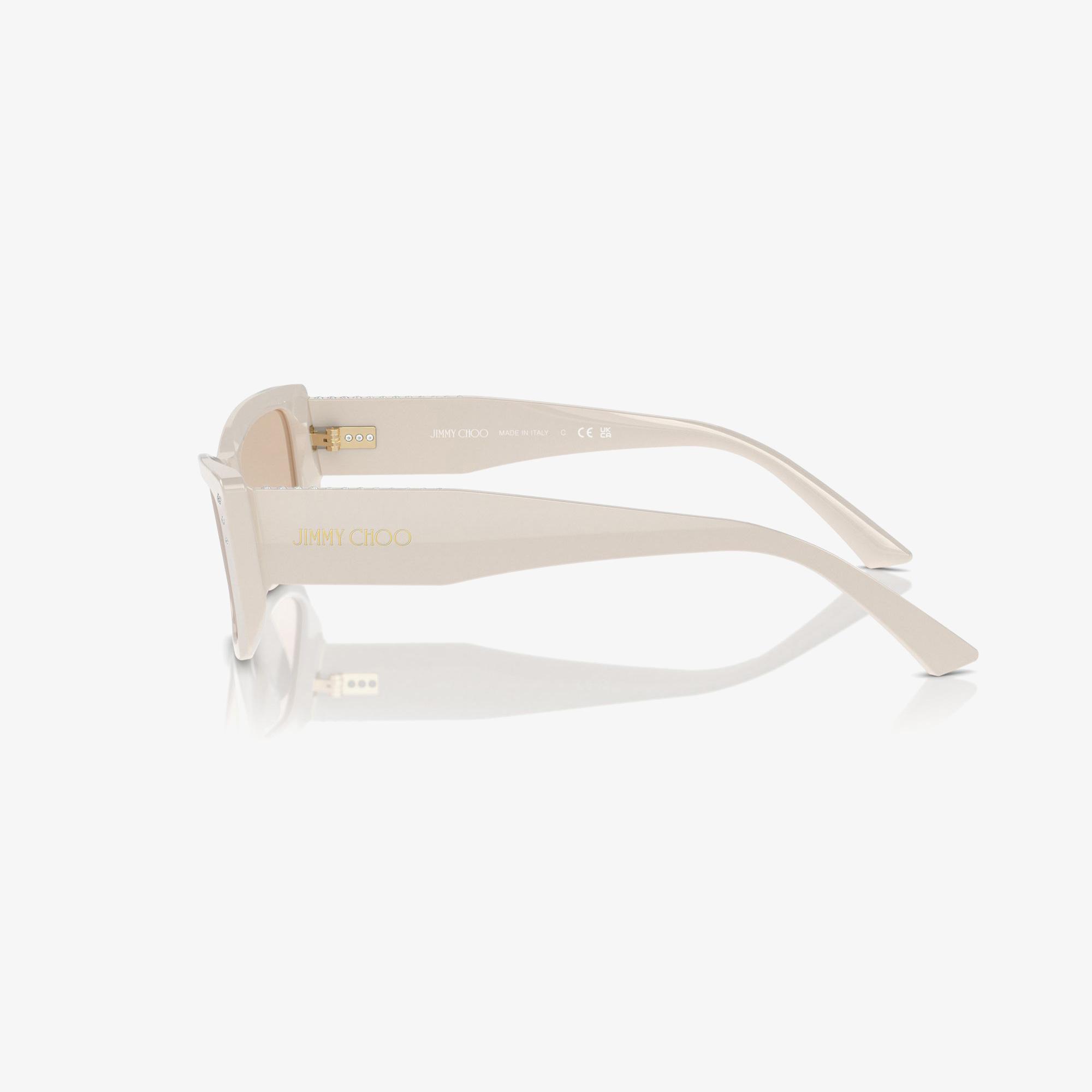 JIMMY CHOO Jc52Bu Kadın Beyaz Güneş Gözlüğü