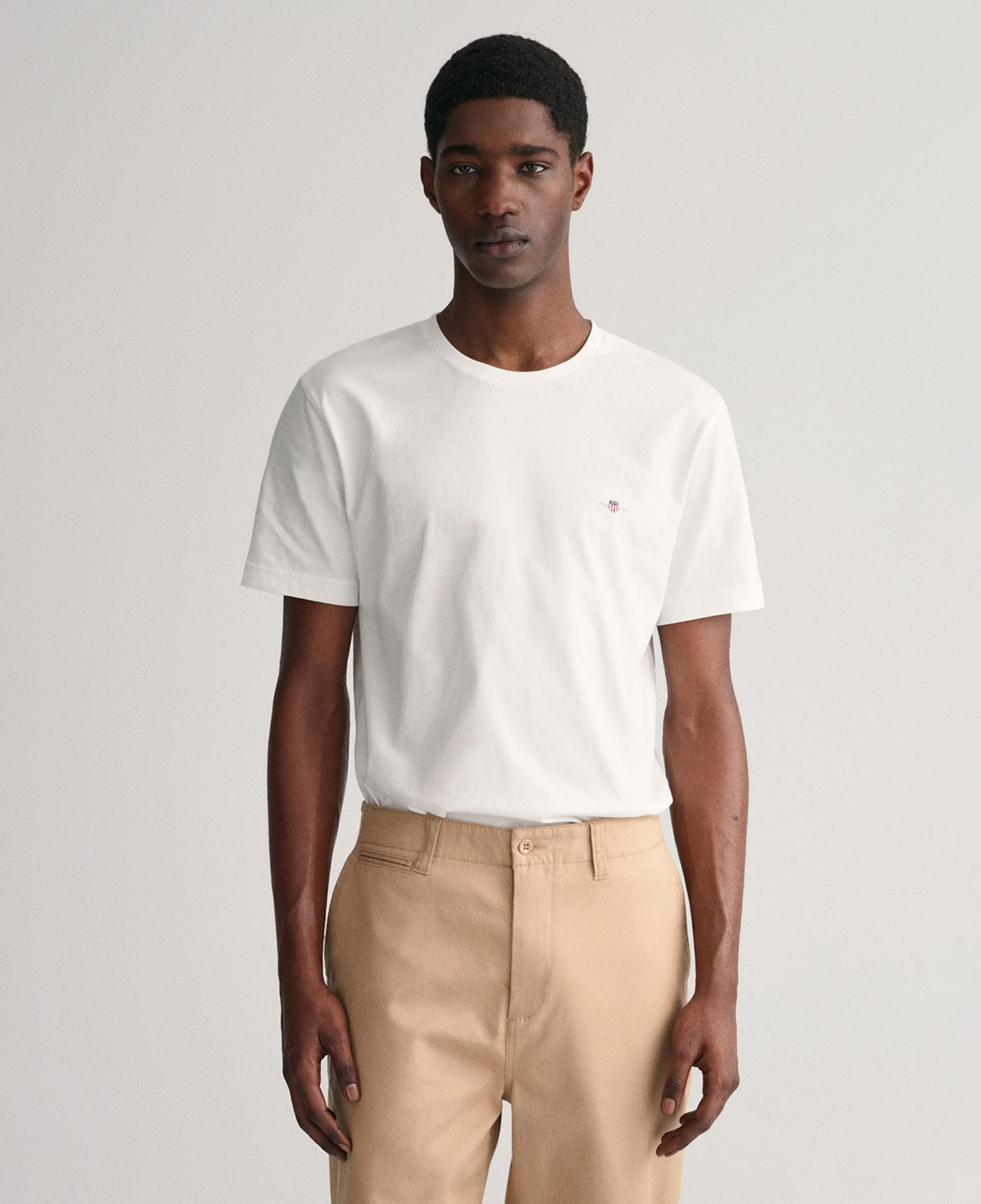 Gant Erkek Beyaz T-Shirt