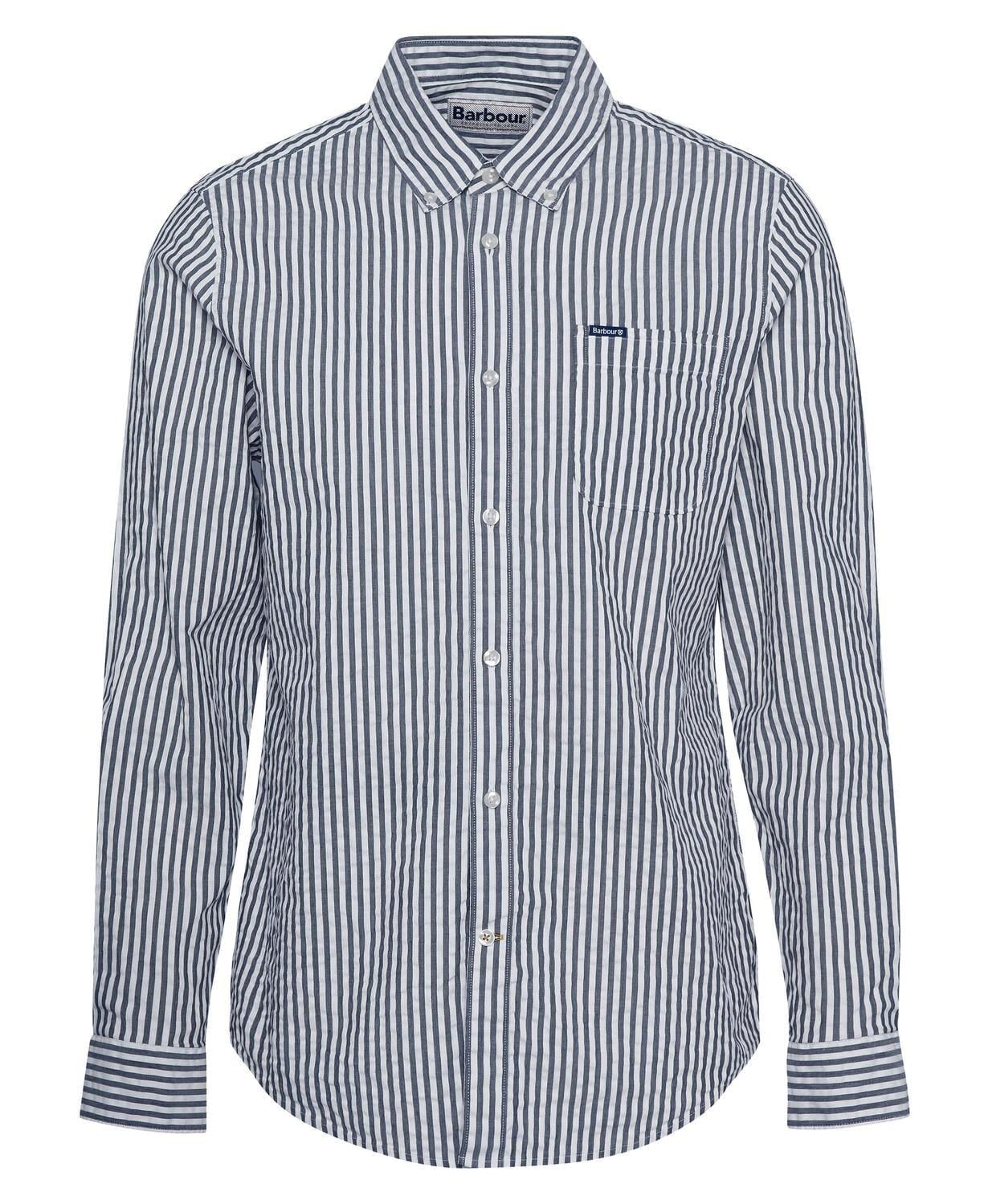 Barbour Cresswell Seersucker Tailored Fit Gömlek