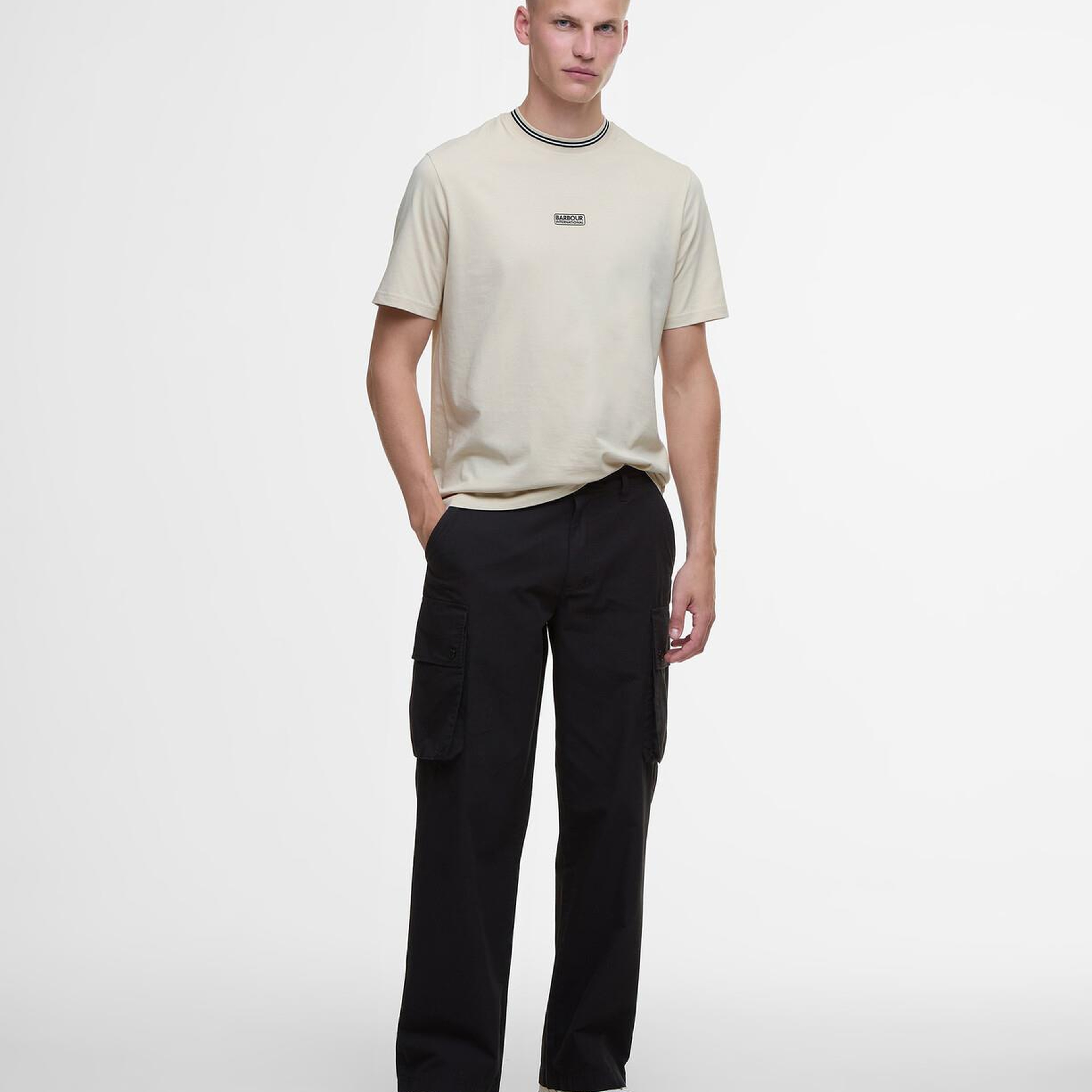 B.Intl Logo Tipped T-Shirt