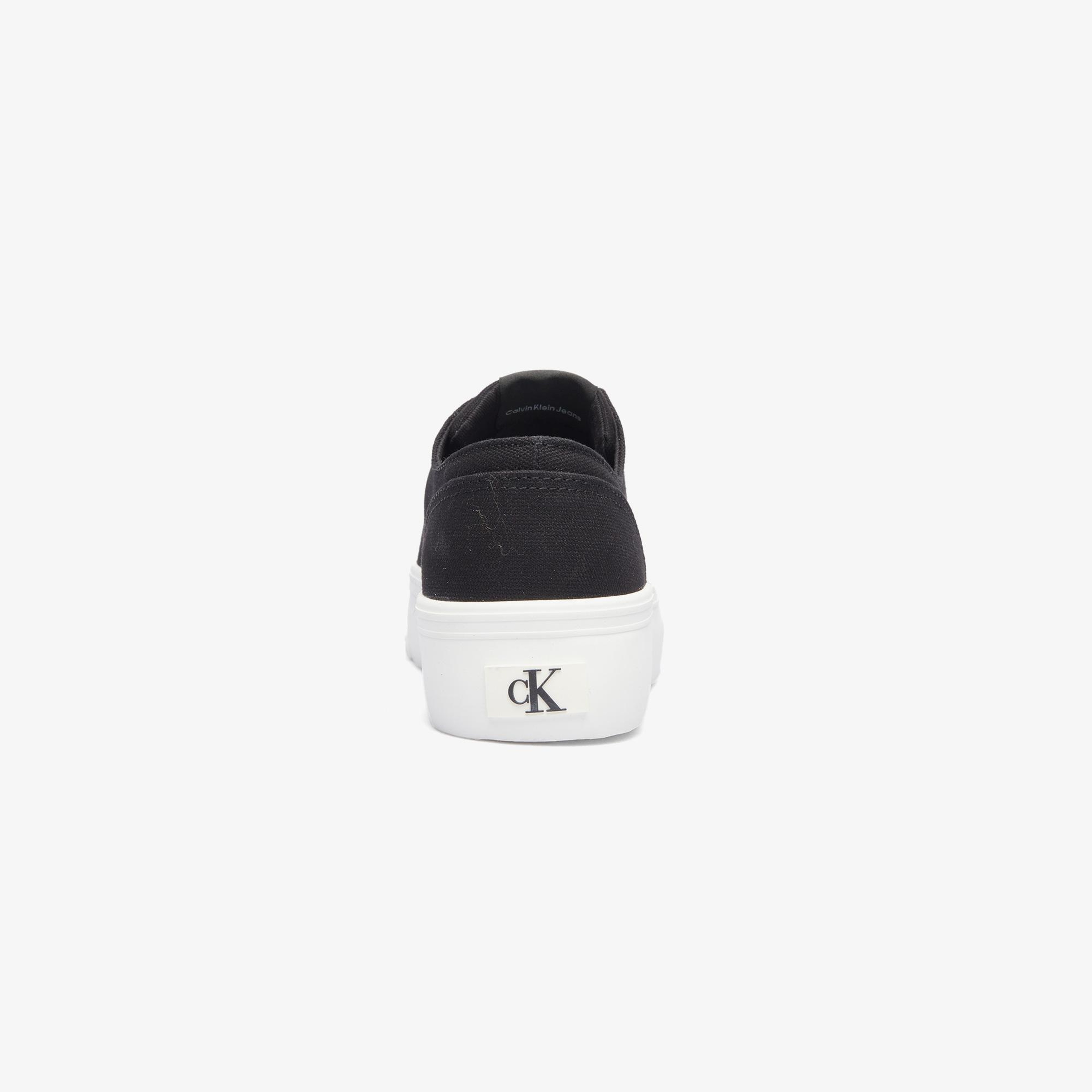 Calvin Klein Flatform Low Kadın Siyah Sneaker