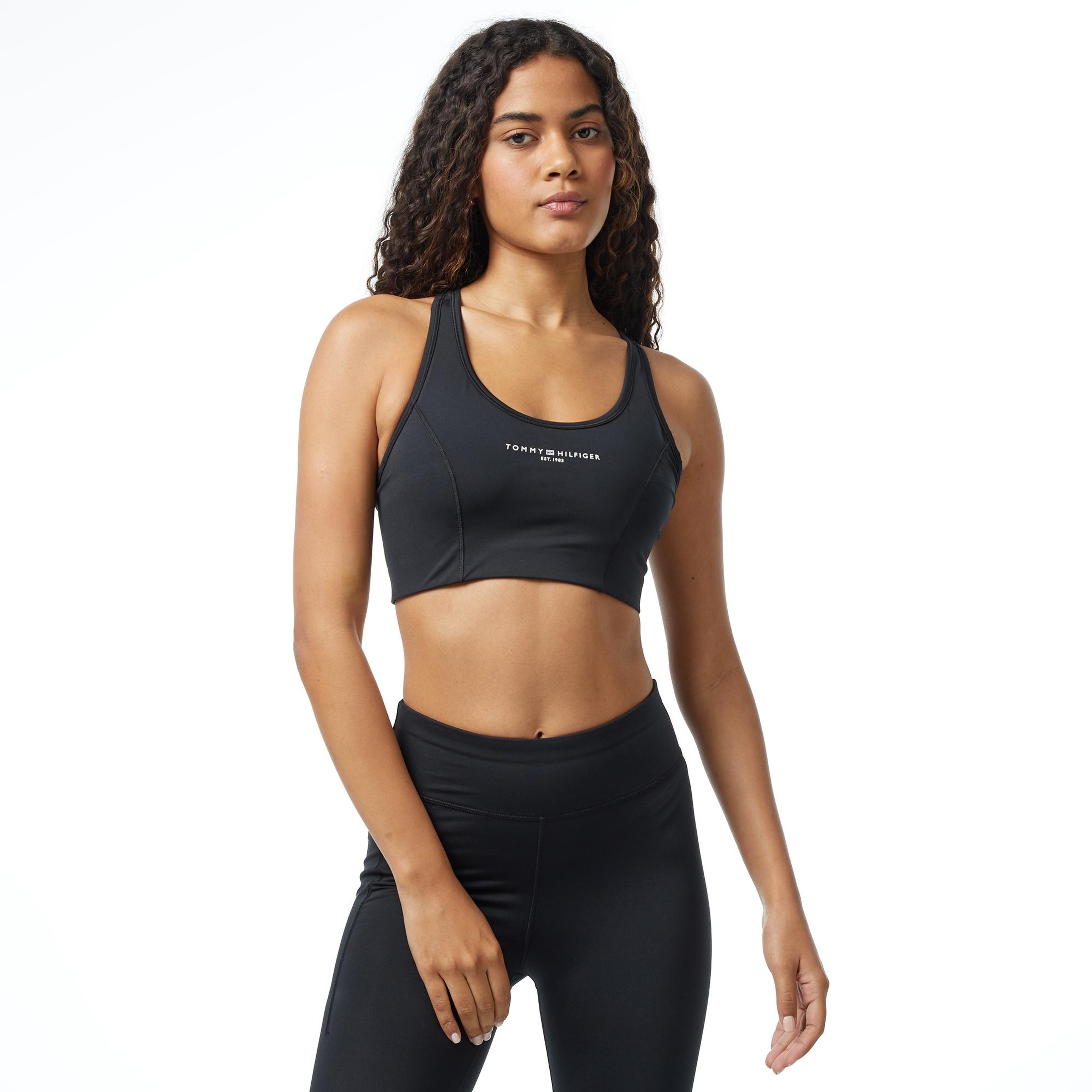 Tommy Hilfiger Essentials Mini Mid Kadın Siyah Bra