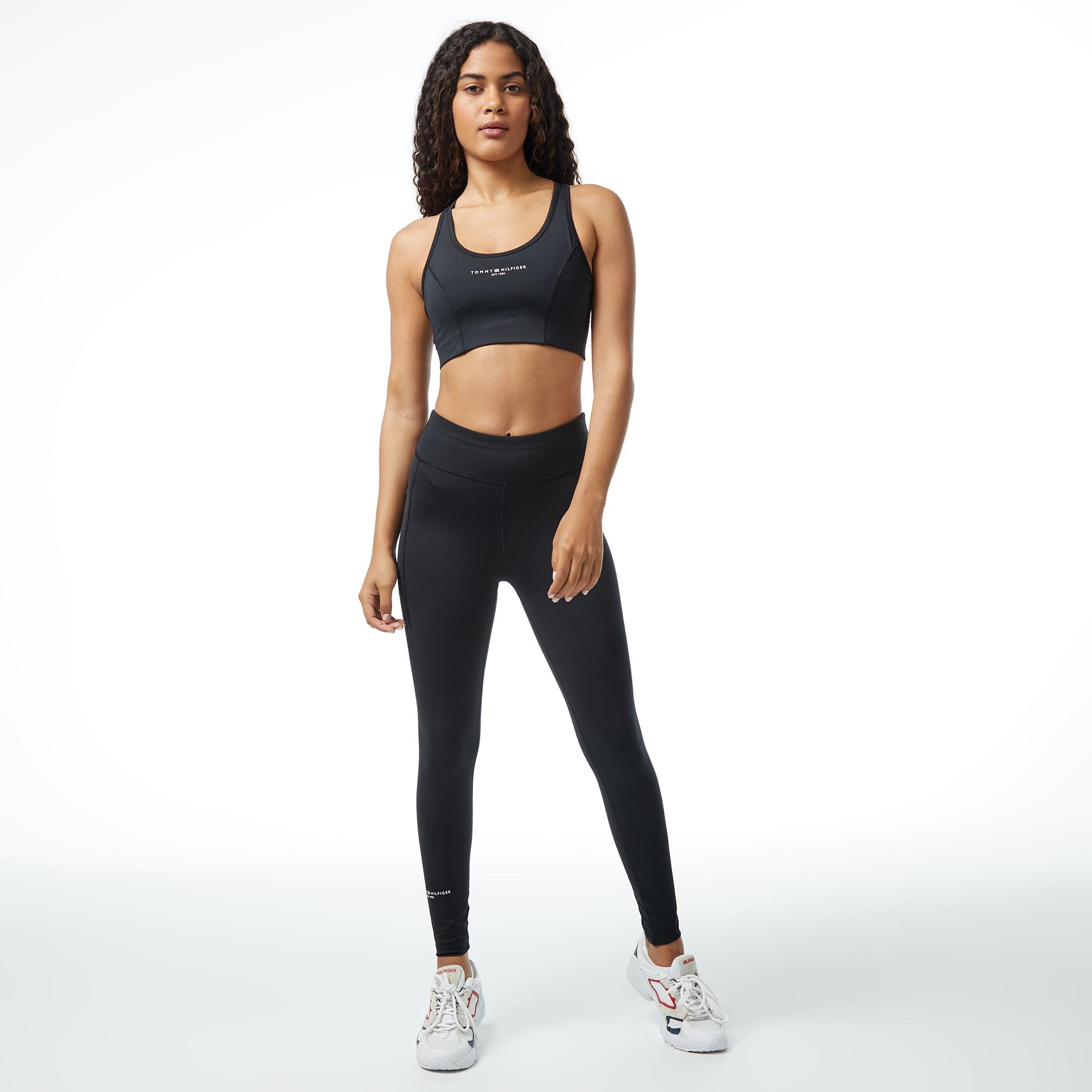 Tommy Hilfiger Essentials Mini Mid Kadın Siyah Bra