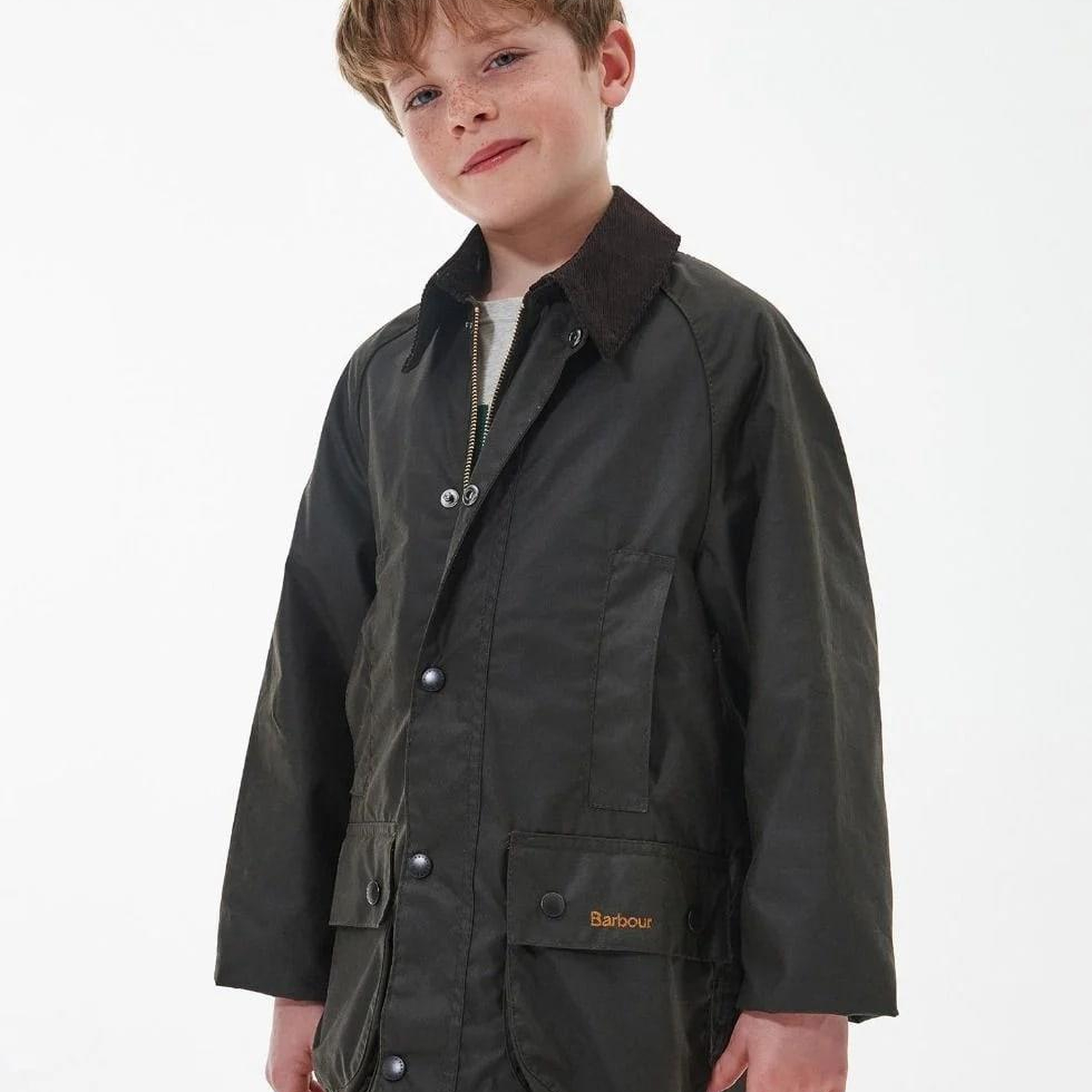 Barbour Erkek Çocuk Beaufort Yağlı Ceket