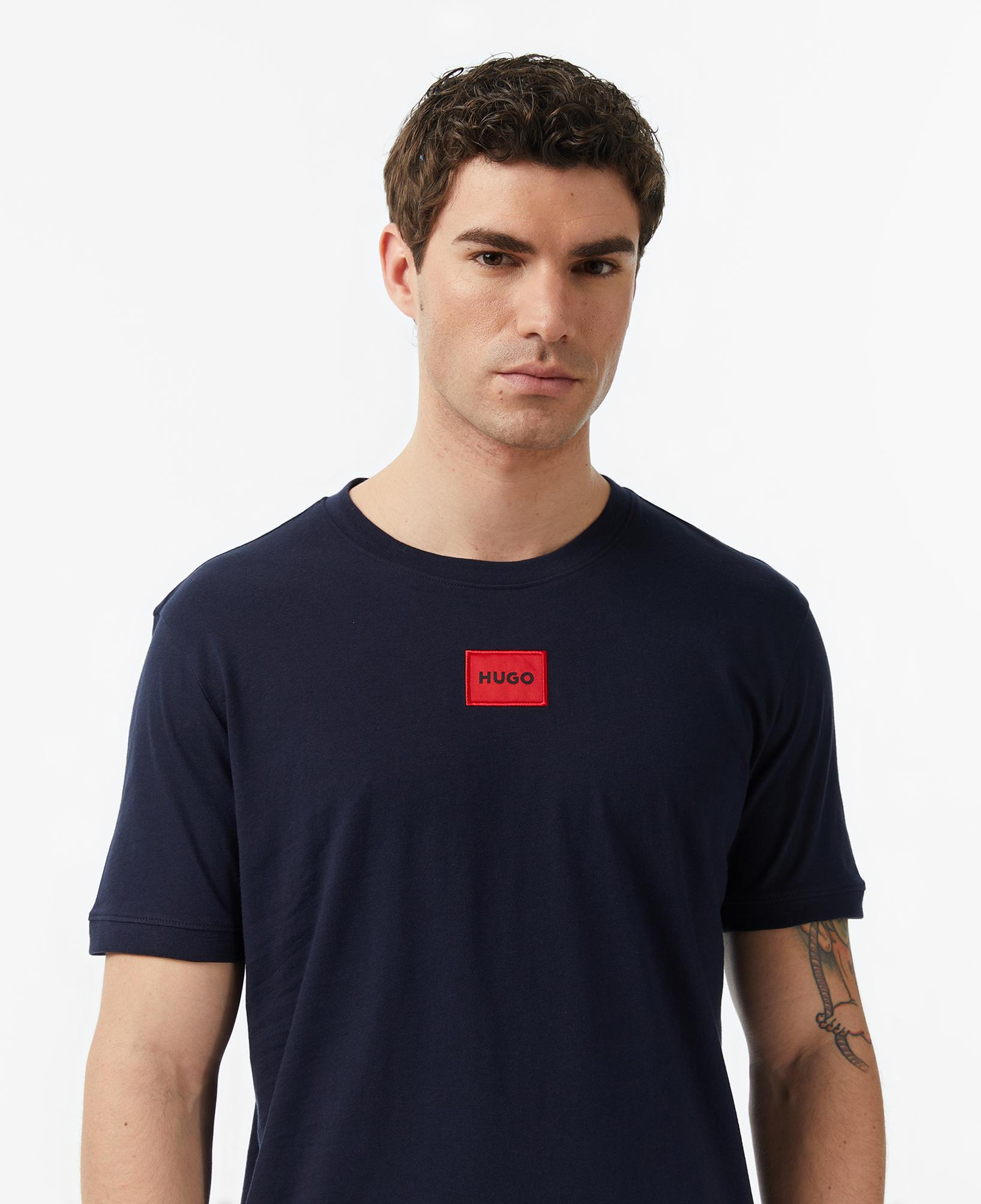 Hugo Diragolino 212 Erkek Lacivert T-Shirt