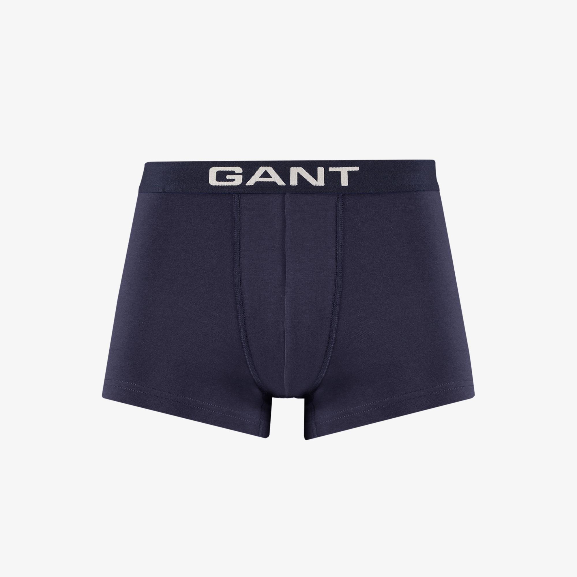 GANT Erkek Lacivert Logolu 3'lü Boxer